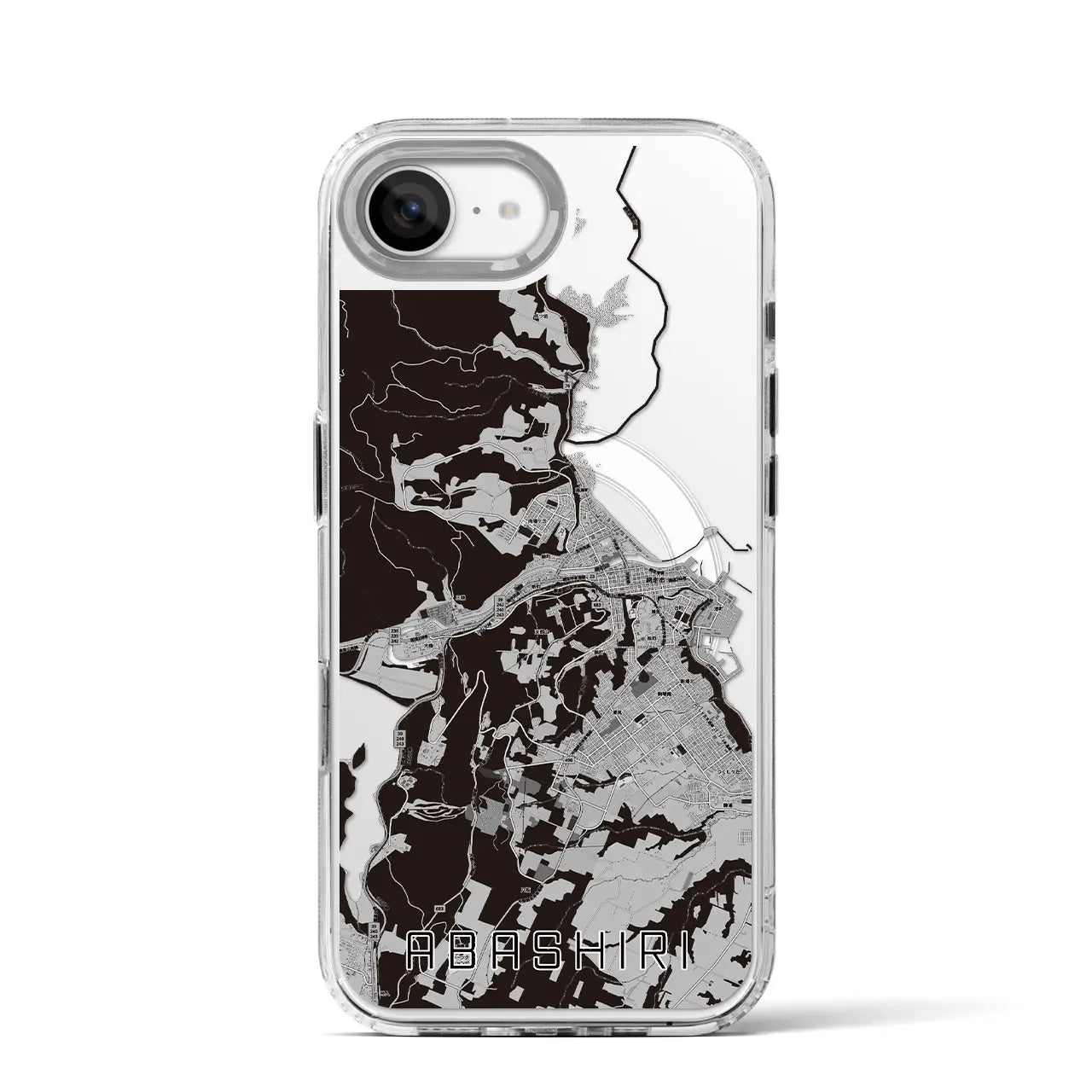 【網走(北海道)】地図柄iPhoneケース(MagSafeタイプ)