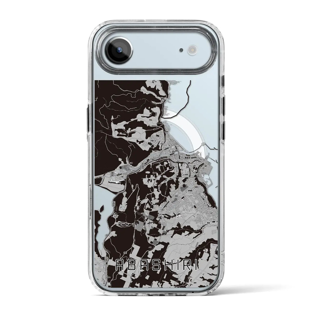 【網走(北海道)】地図柄iPhoneケース(MagSafeタイプ)