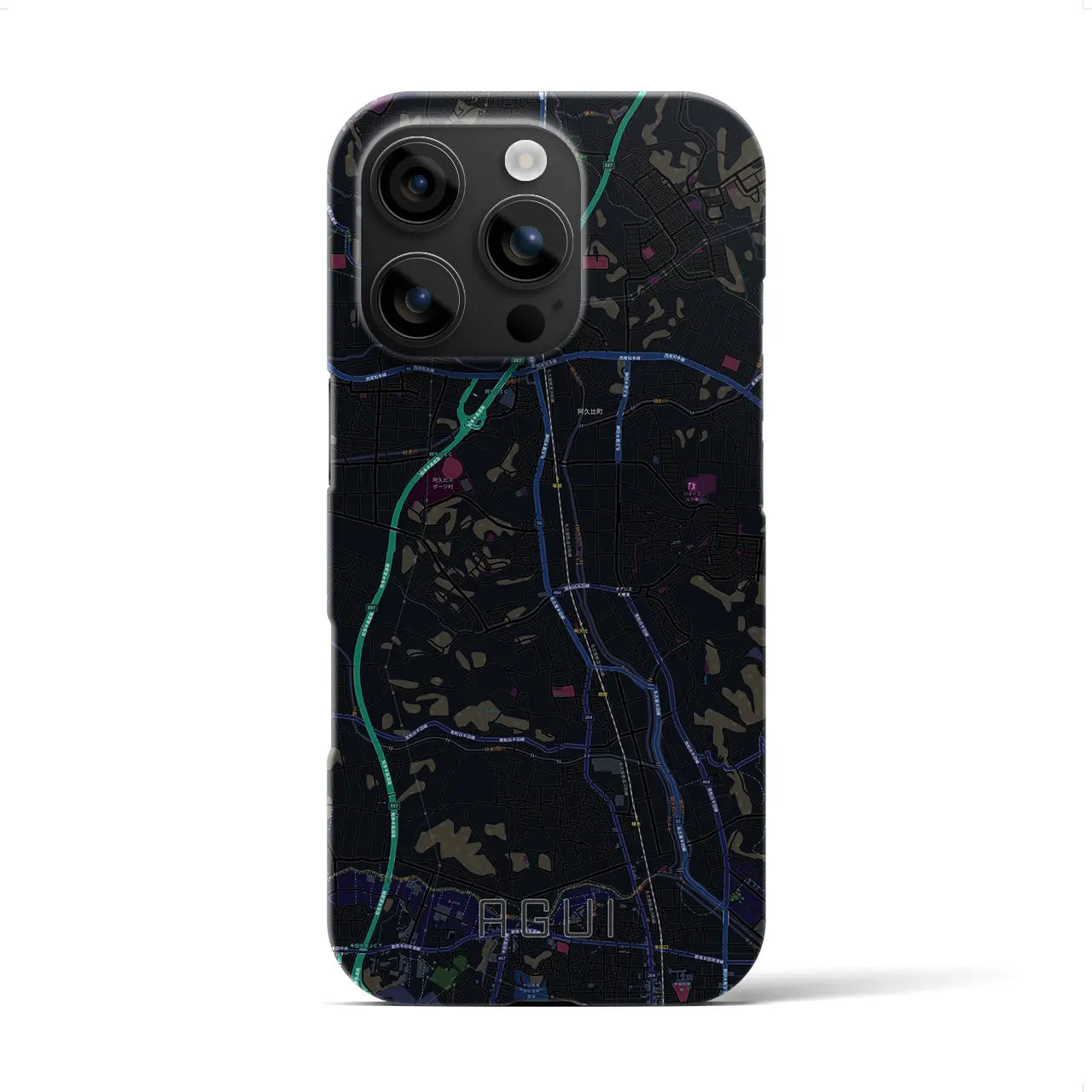 【阿久比(愛知県)】地図柄iPhoneケース(バックカバータイプ)