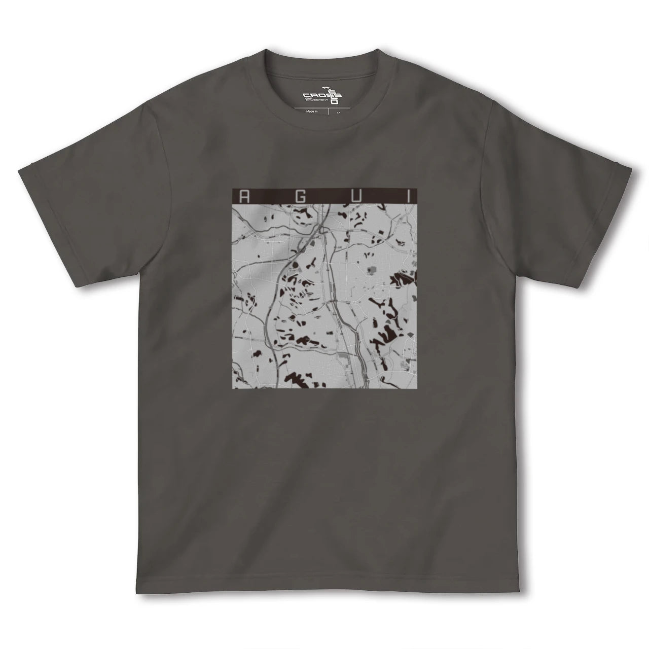 【阿久比(愛知県)】地図柄ヘビーウェイトTシャツ