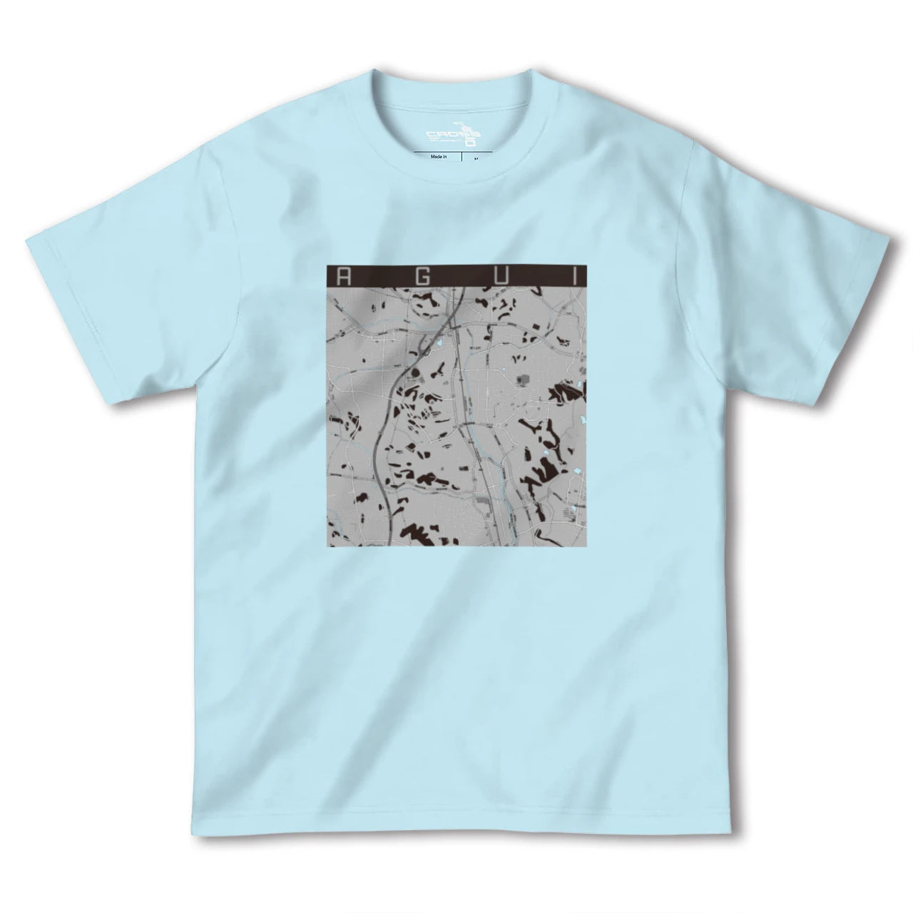 【阿久比(愛知県)】地図柄ヘビーウェイトTシャツ