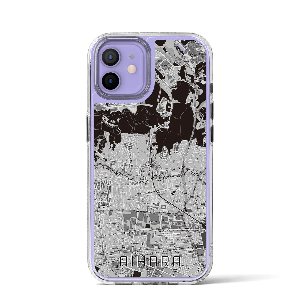 【相原(東京都)】地図柄iPhoneケース(MagSafeタイプ)