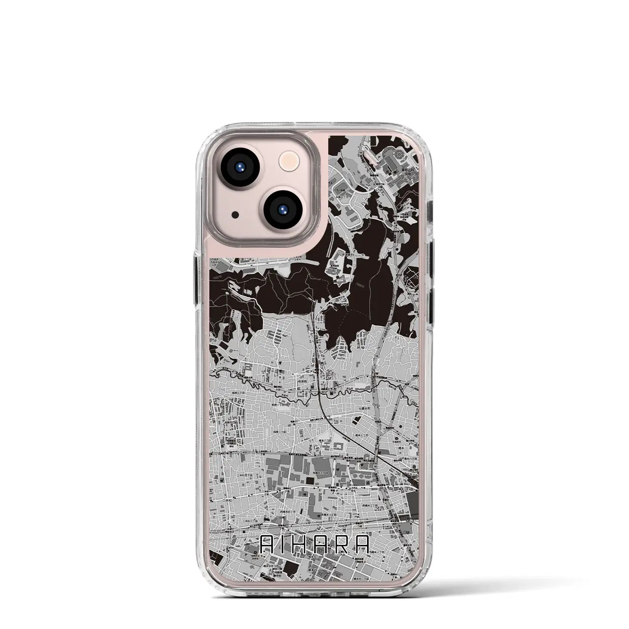 【相原(東京都)】地図柄iPhoneケース(MagSafeタイプ)