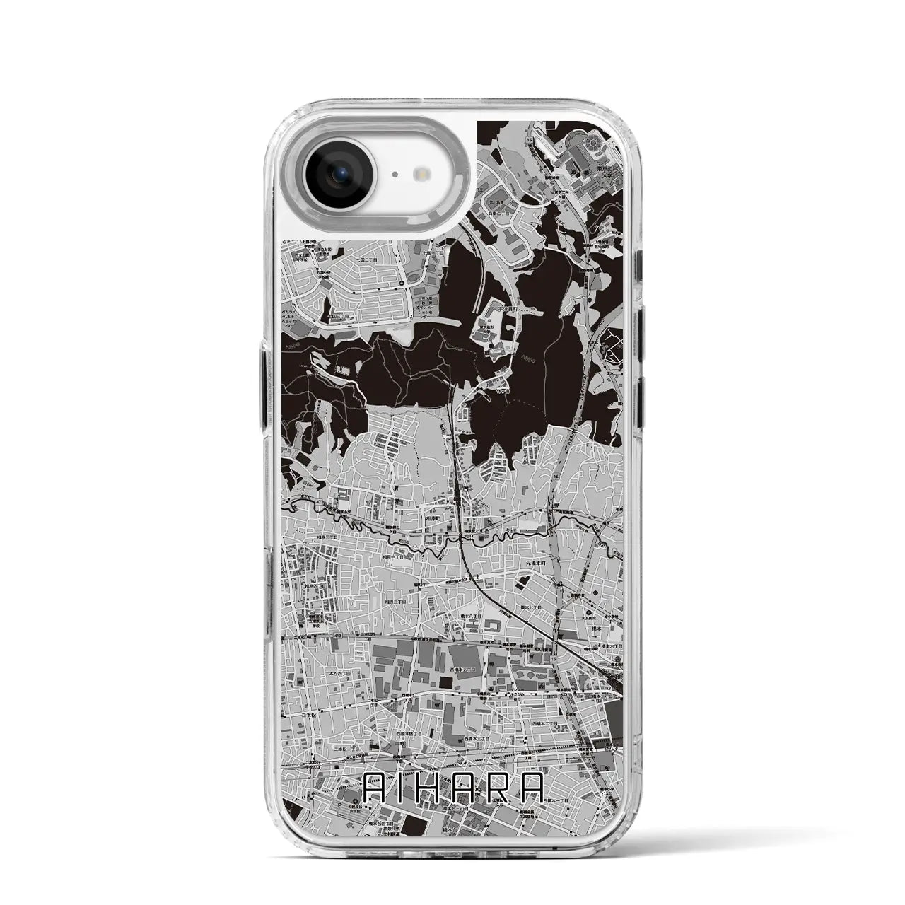 【相原(東京都)】地図柄iPhoneケース(MagSafeタイプ)