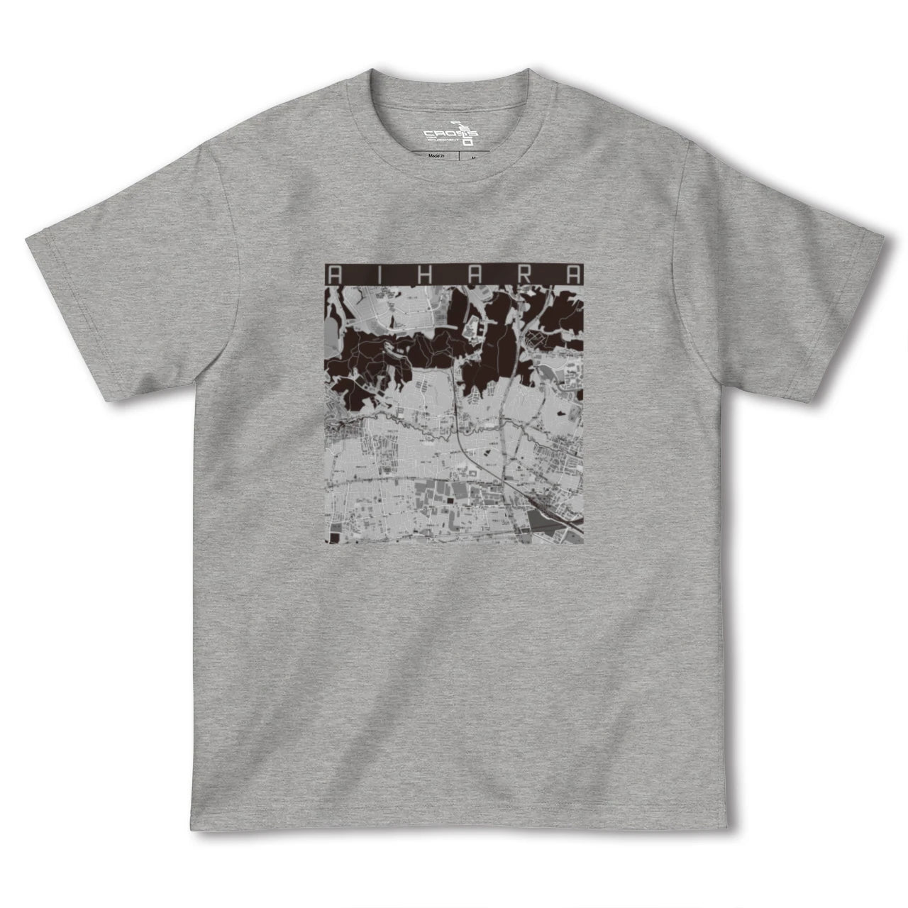 【相原(東京都)】地図柄ヘビーウェイトTシャツ