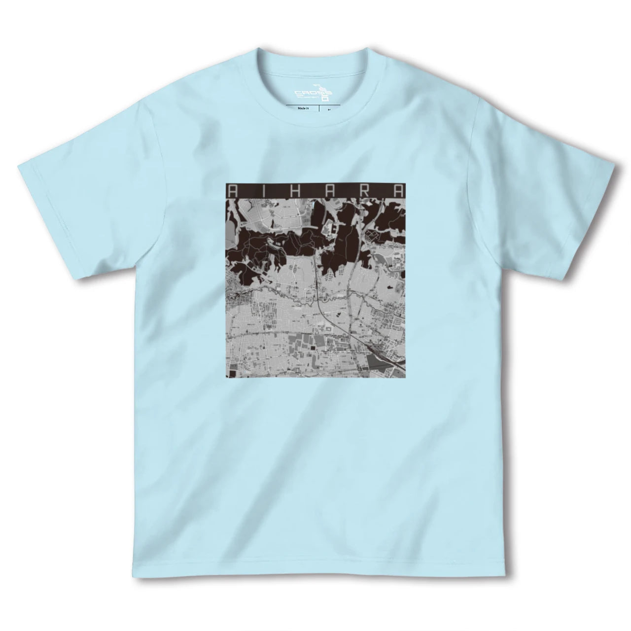 【相原(東京都)】地図柄ヘビーウェイトTシャツ