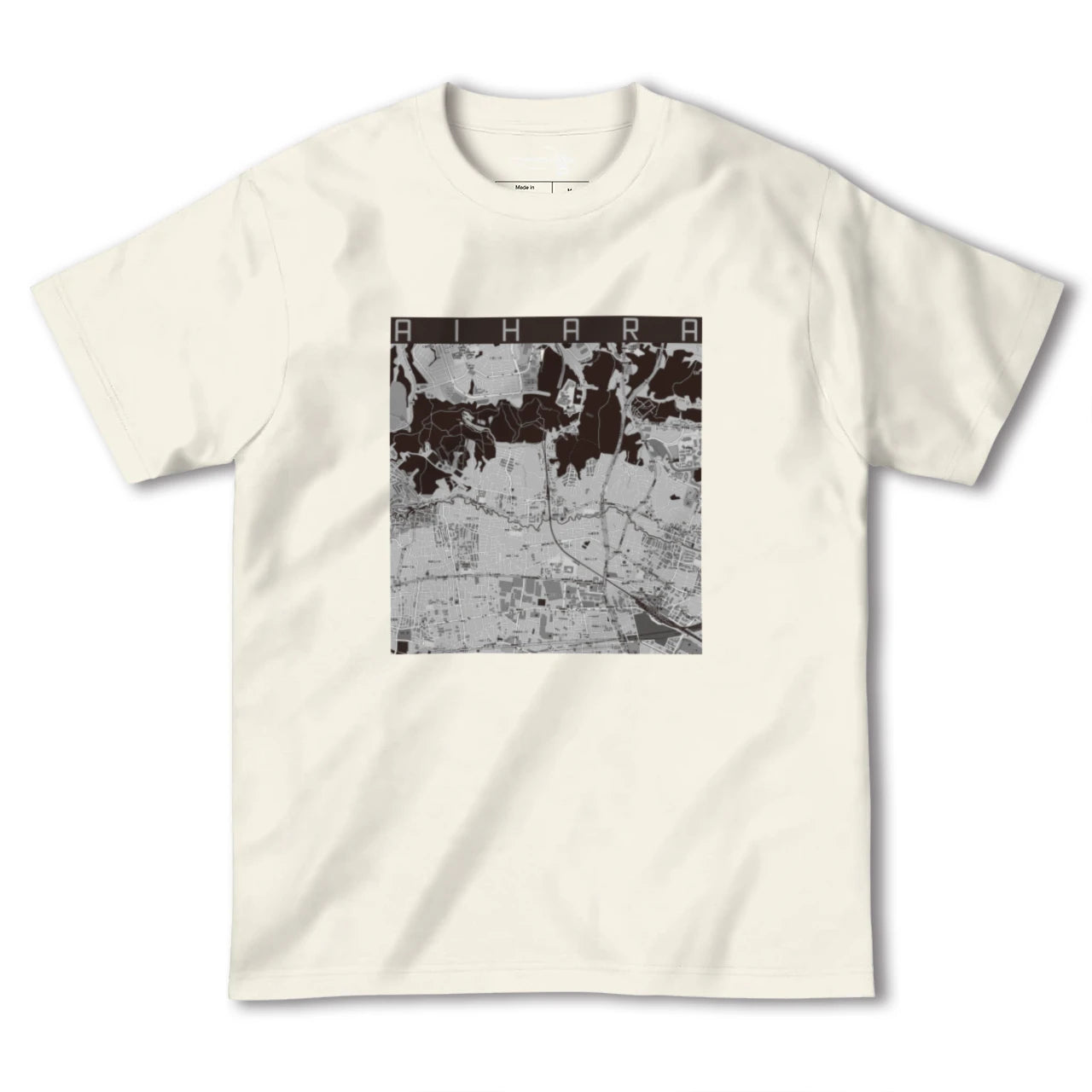 【相原(東京都)】地図柄ヘビーウェイトTシャツ