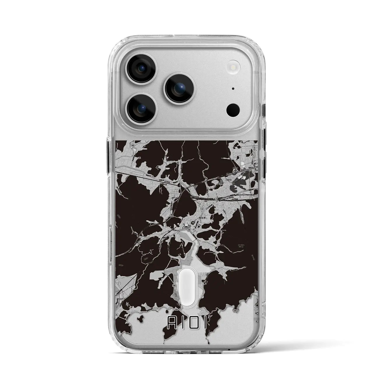 【相生(兵庫県)】地図柄iPhoneケース(MagSafeタイプ)