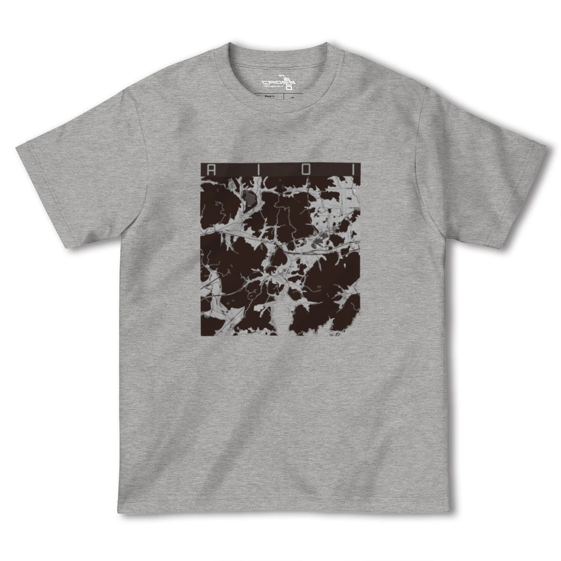 【相生(兵庫県)】地図柄ヘビーウェイトTシャツ