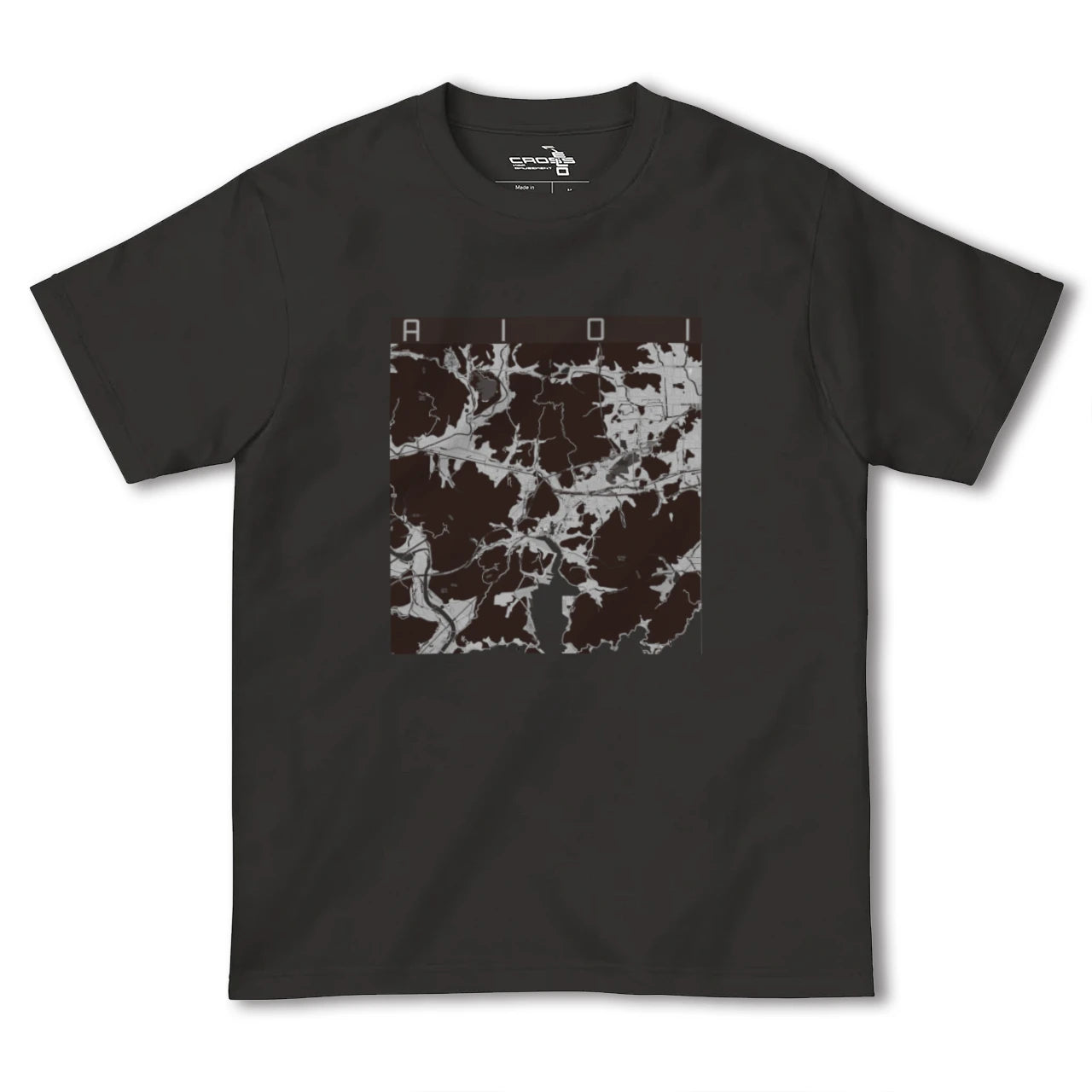【相生(兵庫県)】地図柄ヘビーウェイトTシャツ