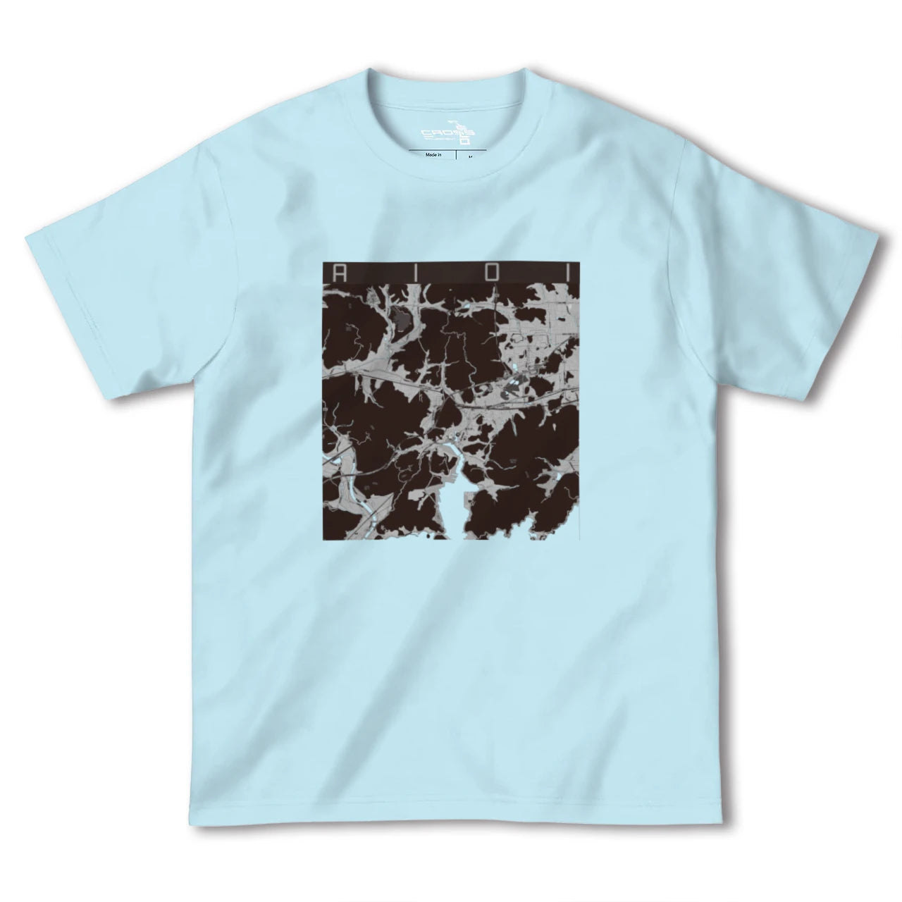 【相生(兵庫県)】地図柄ヘビーウェイトTシャツ