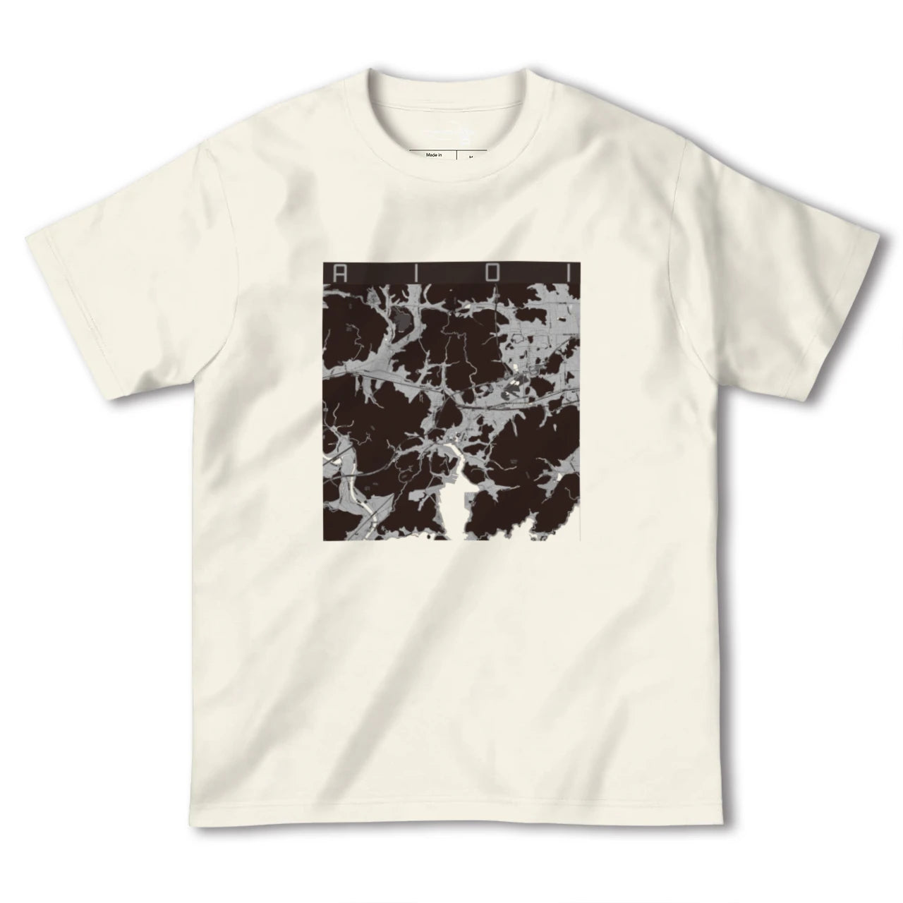 【相生(兵庫県)】地図柄ヘビーウェイトTシャツ
