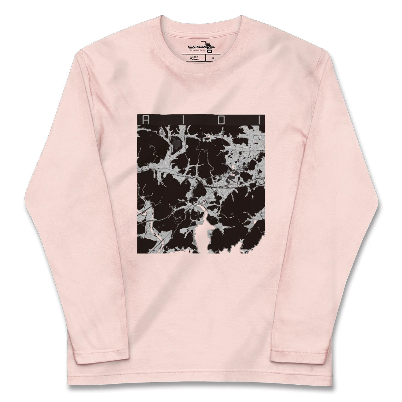 【相生(兵庫県)】地図柄ロングスリーブTシャツ