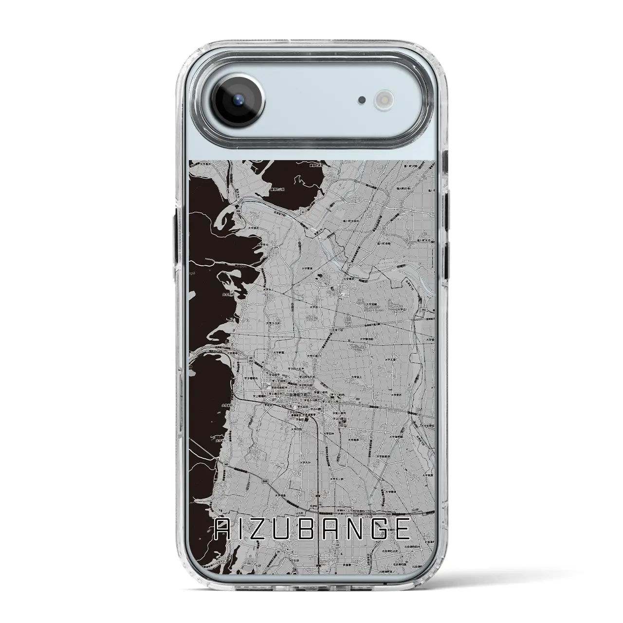 【会津坂下(福島県)】地図柄iPhoneケース(MagSafeタイプ)