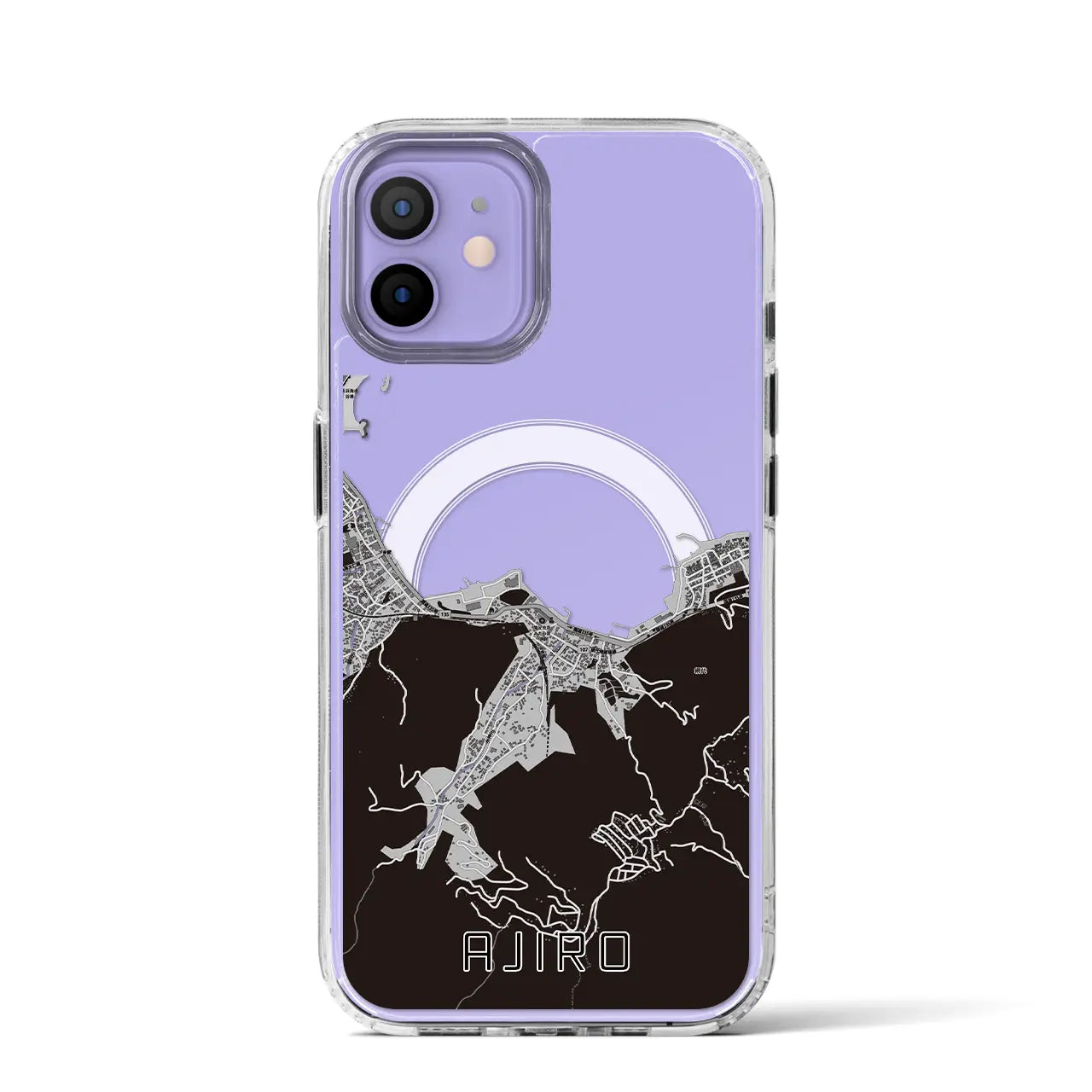 【網代(静岡県)】地図柄iPhoneケース(MagSafeタイプ)