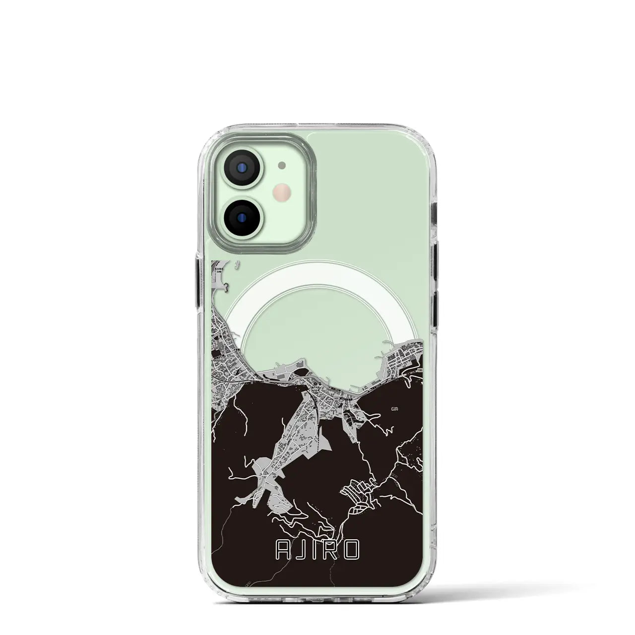 【網代(静岡県)】地図柄iPhoneケース(MagSafeタイプ)