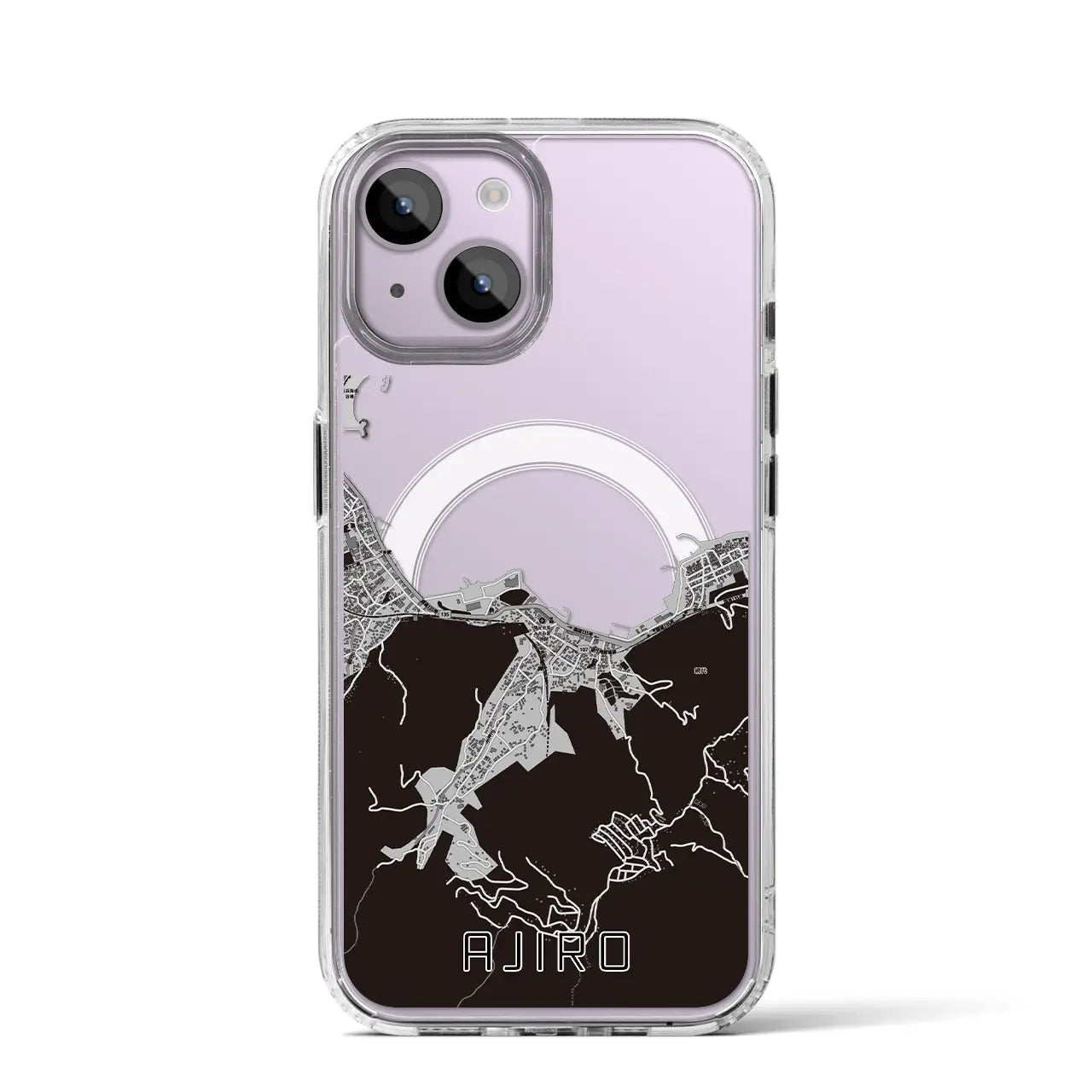 【網代(静岡県)】地図柄iPhoneケース(MagSafeタイプ)