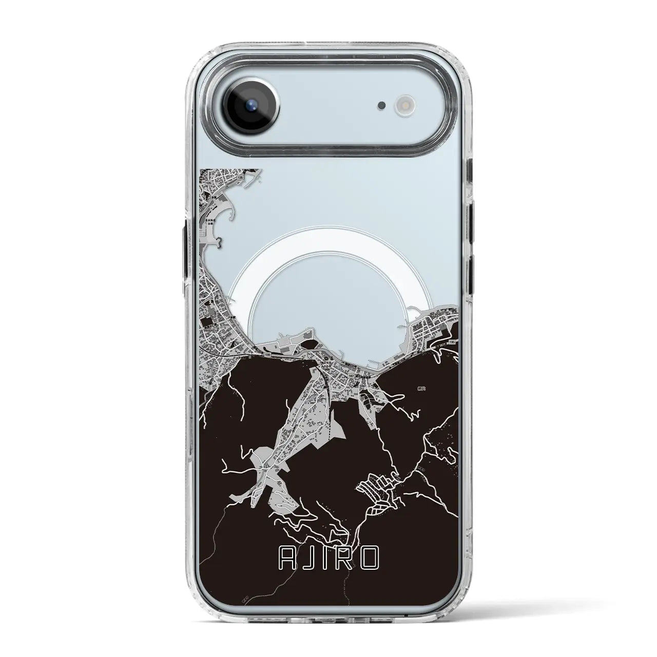 【網代(静岡県)】地図柄iPhoneケース(MagSafeタイプ)