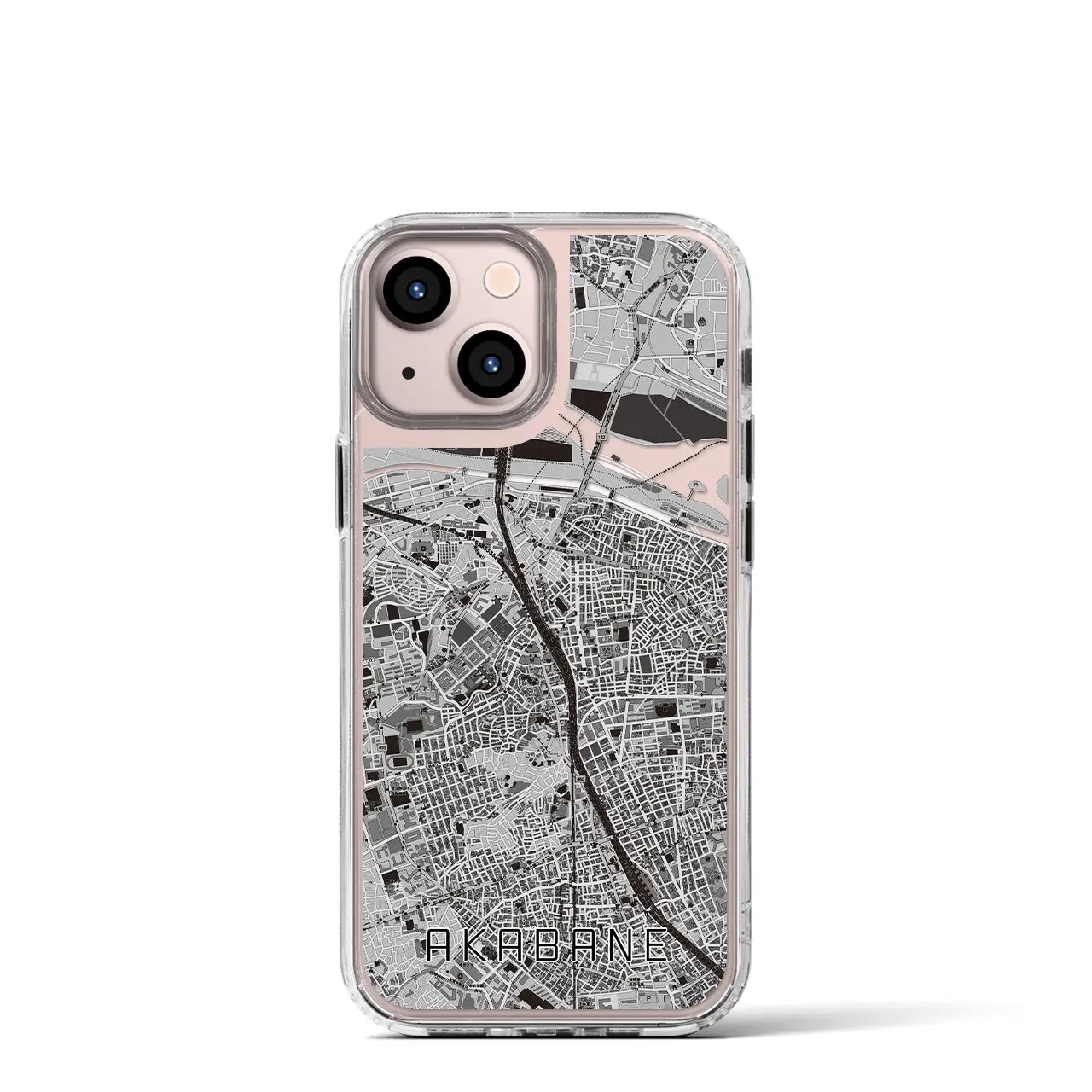 【赤羽(東京都)】地図柄iPhoneケース(MagSafeタイプ)