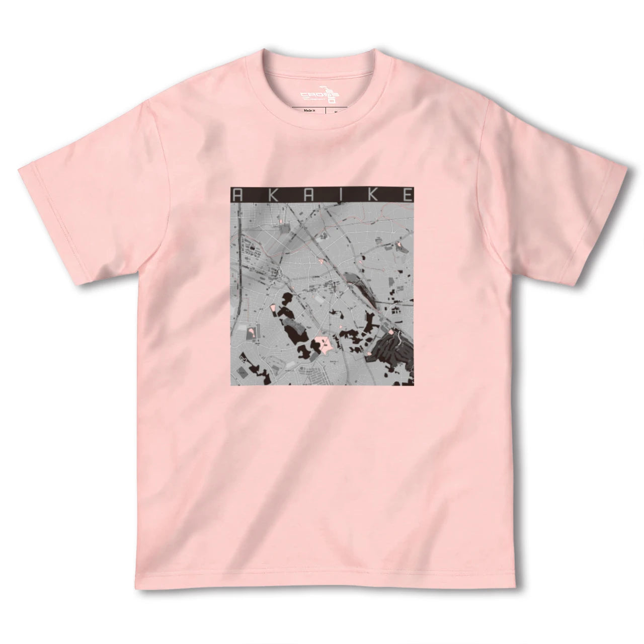 【赤池(愛知県)】地図柄ヘビーウェイトTシャツ