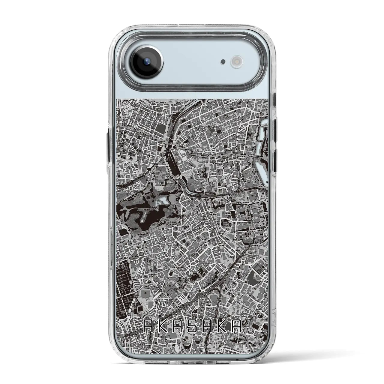 【赤坂(東京都)】地図柄iPhoneケース(MagSafeタイプ)