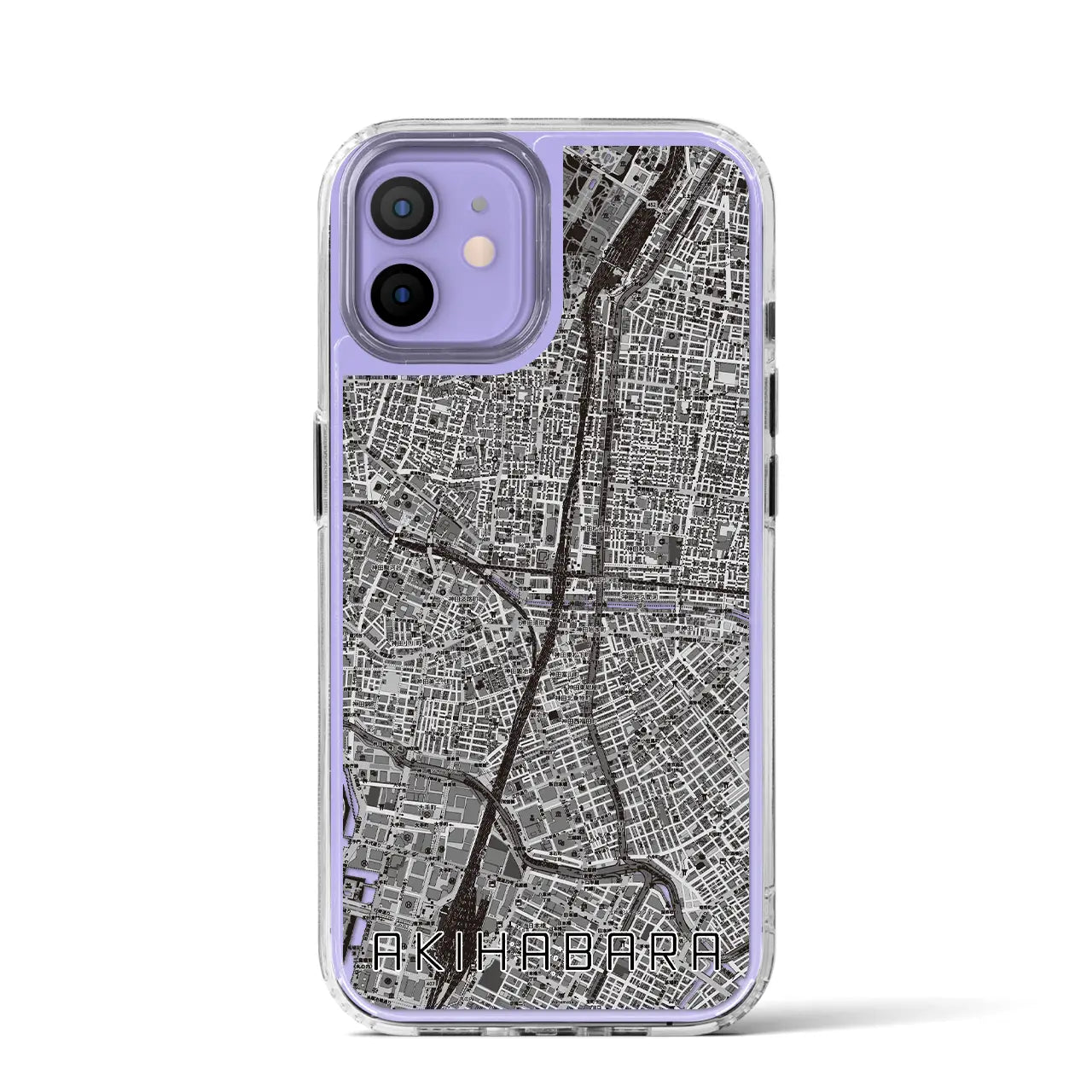 【秋葉原(東京都)】地図柄iPhoneケース(MagSafeタイプ)