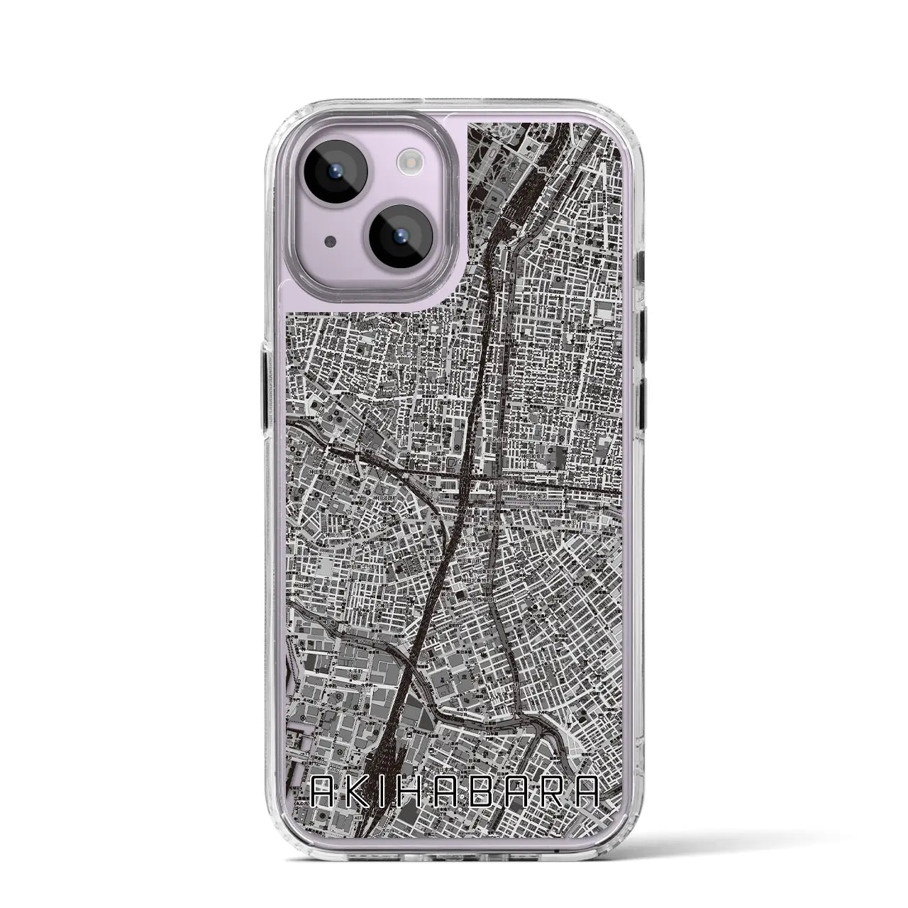 【秋葉原(東京都)】地図柄iPhoneケース(MagSafeタイプ)