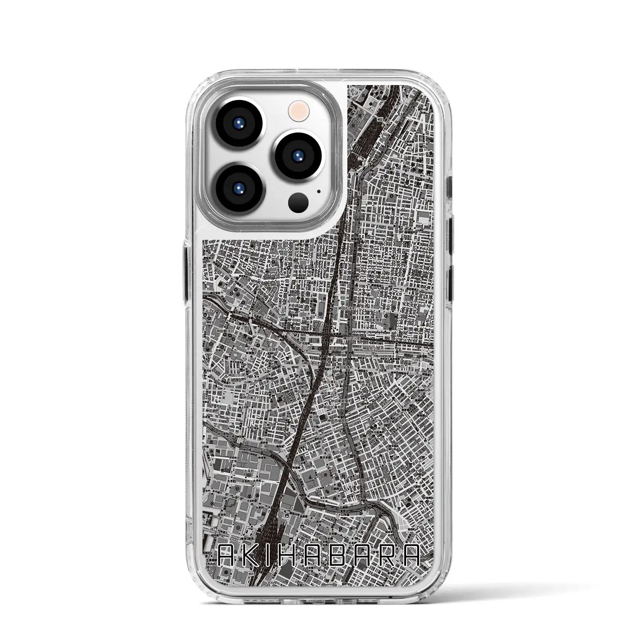 【秋葉原(東京都)】地図柄iPhoneケース(MagSafeタイプ)