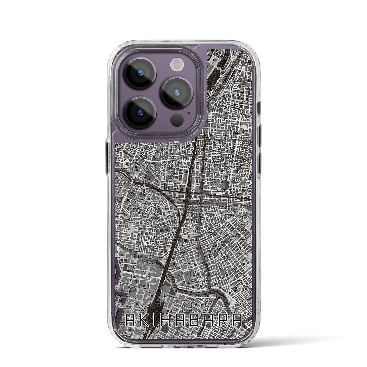 【秋葉原(東京都)】地図柄iPhoneケース(MagSafeタイプ)