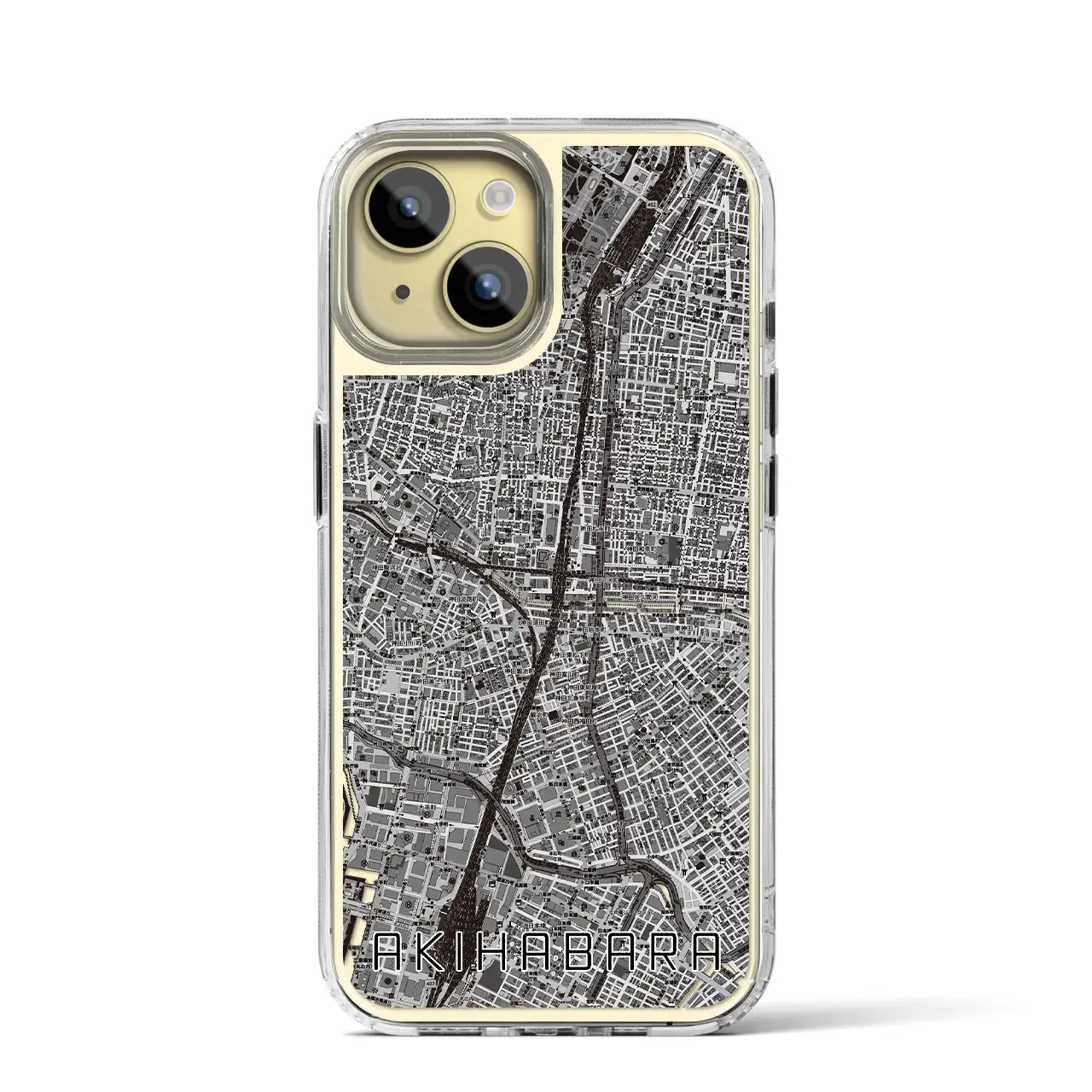 【秋葉原(東京都)】地図柄iPhoneケース(MagSafeタイプ)