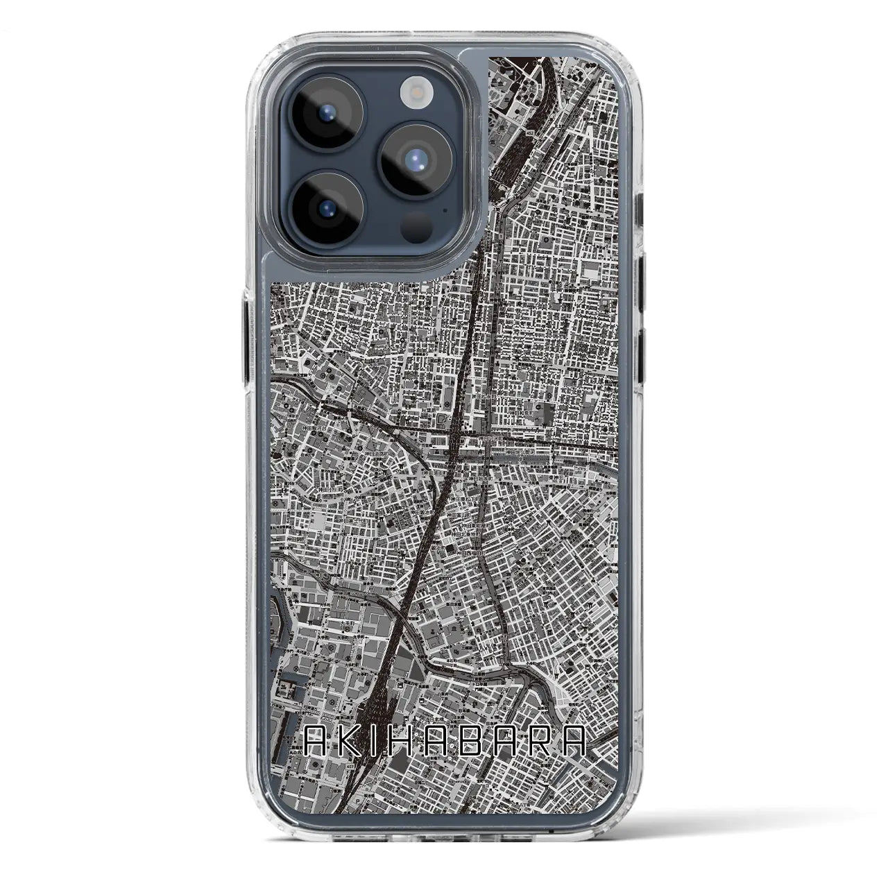 【秋葉原(東京都)】地図柄iPhoneケース(MagSafeタイプ)