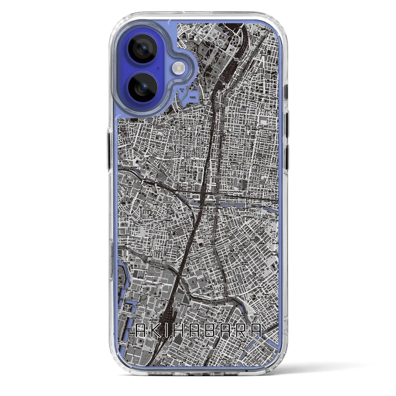 【秋葉原(東京都)】地図柄iPhoneケース(MagSafeタイプ)