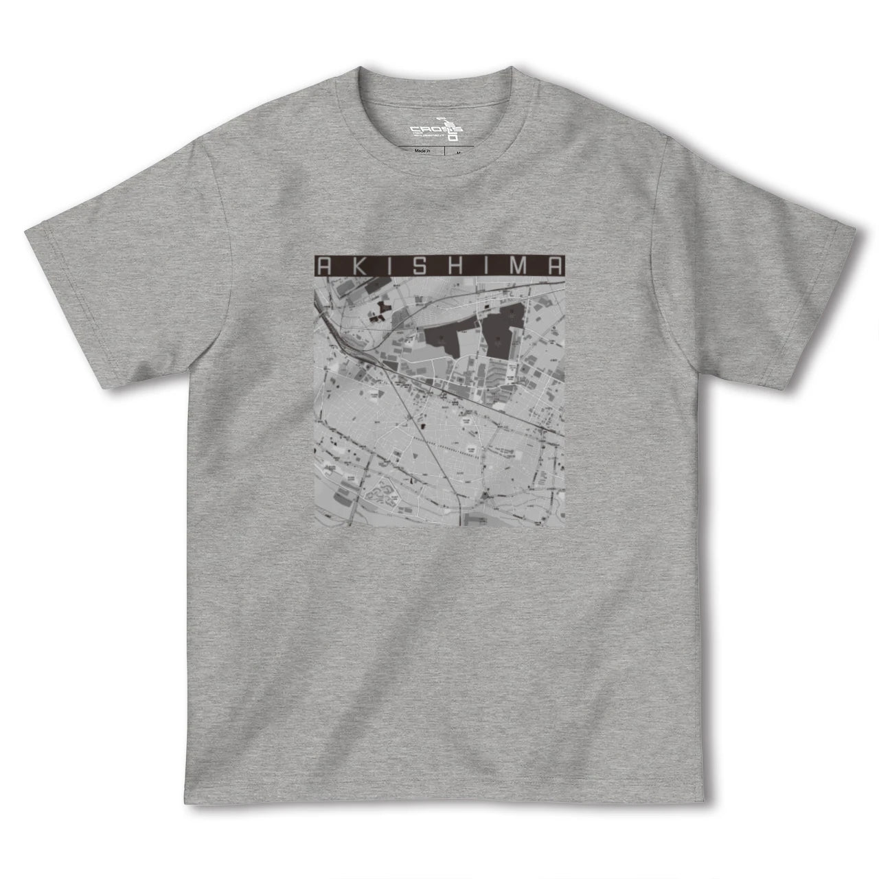 【昭島(東京都)】地図柄ヘビーウェイトTシャツ