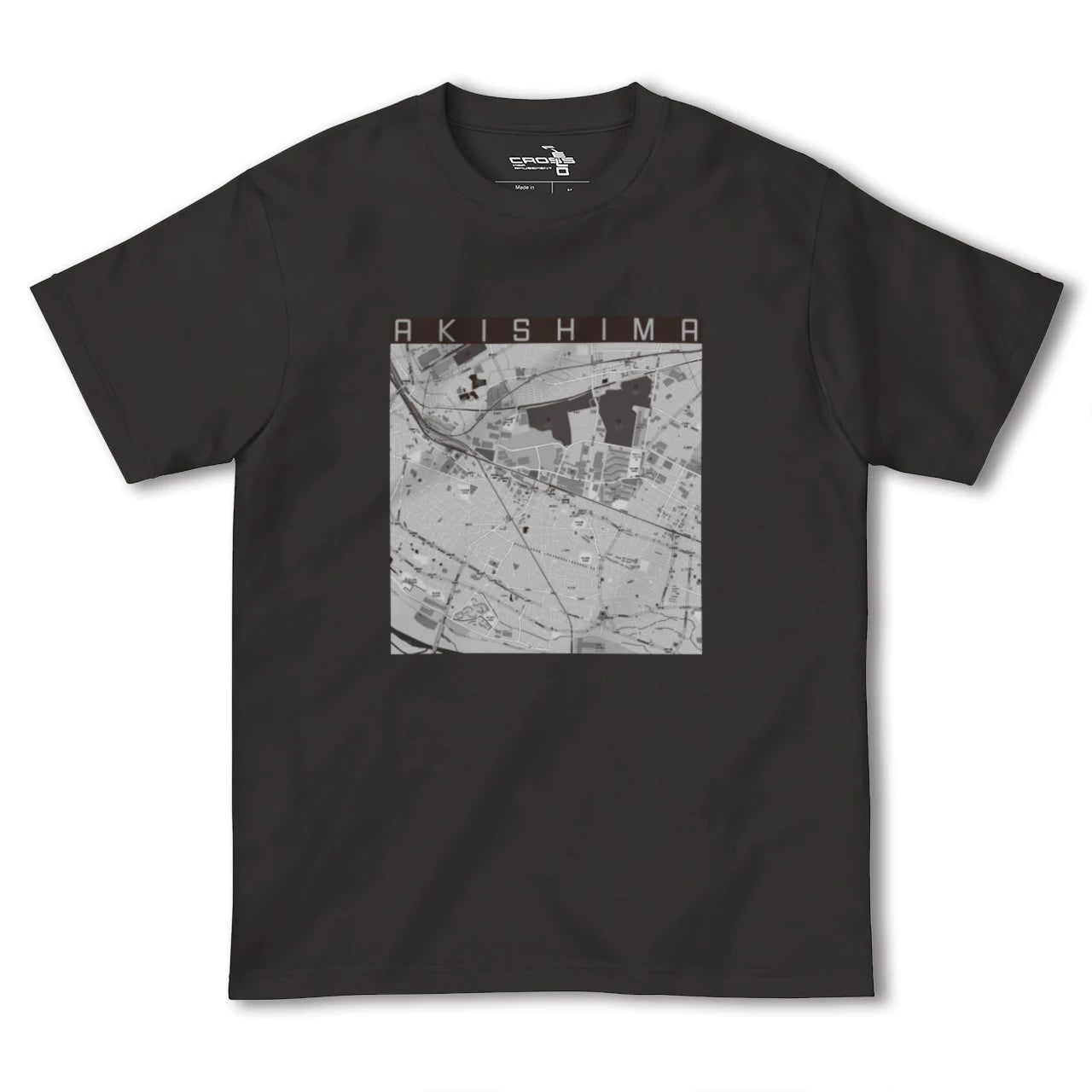 【昭島(東京都)】地図柄ヘビーウェイトTシャツ