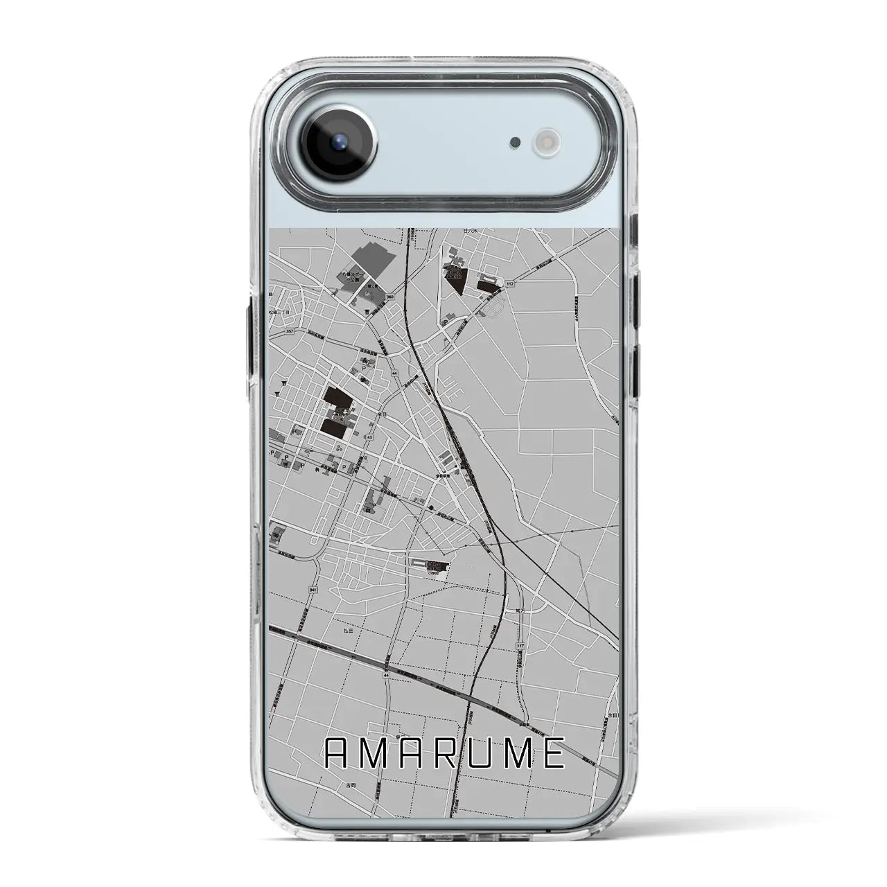 【余目(山形県)】地図柄iPhoneケース(MagSafeタイプ)