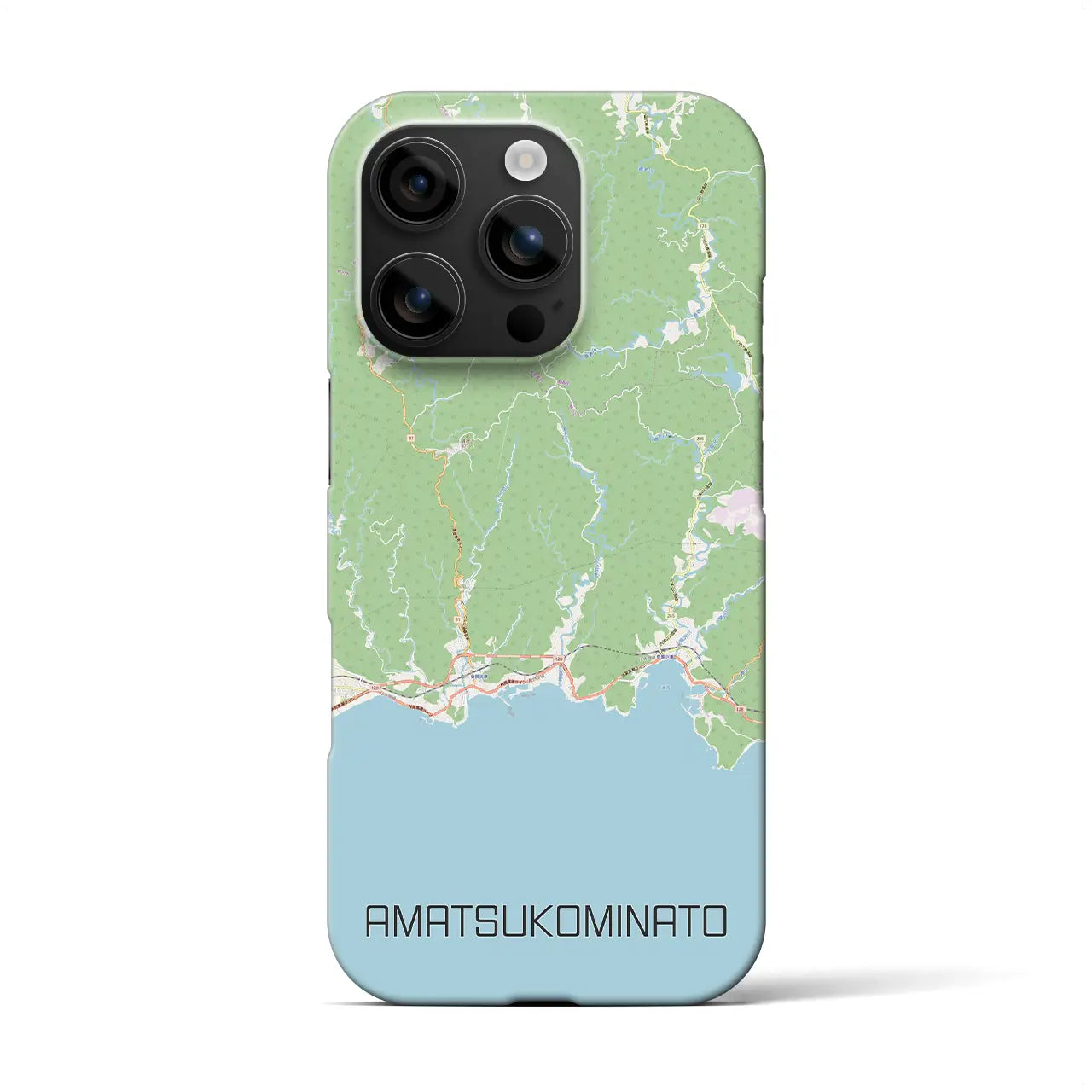 【天津小湊(千葉県)】地図柄iPhoneケース(バックカバータイプ)