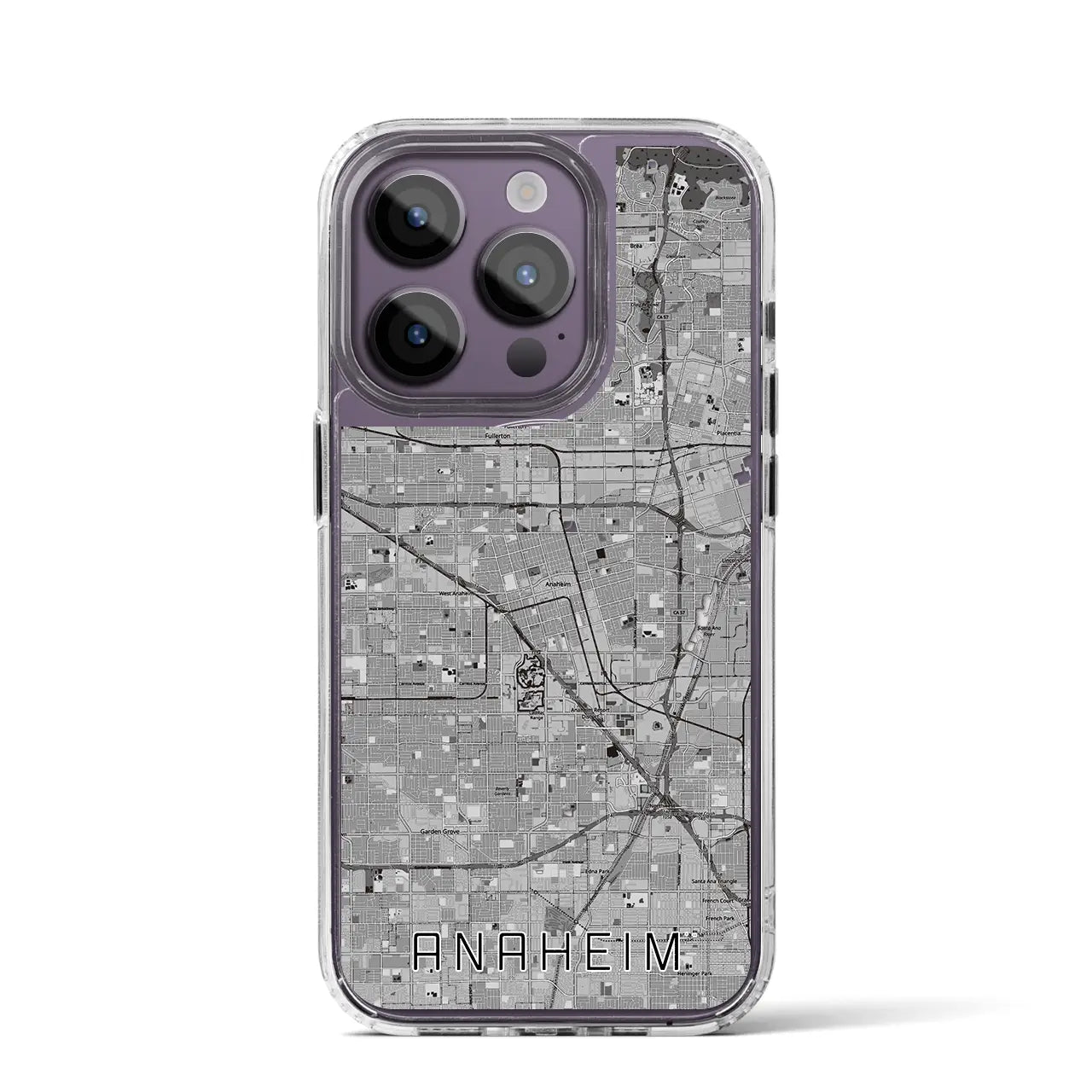 【アナハイム(アメリカ)】地図柄iPhoneケース(MagSafeタイプ)