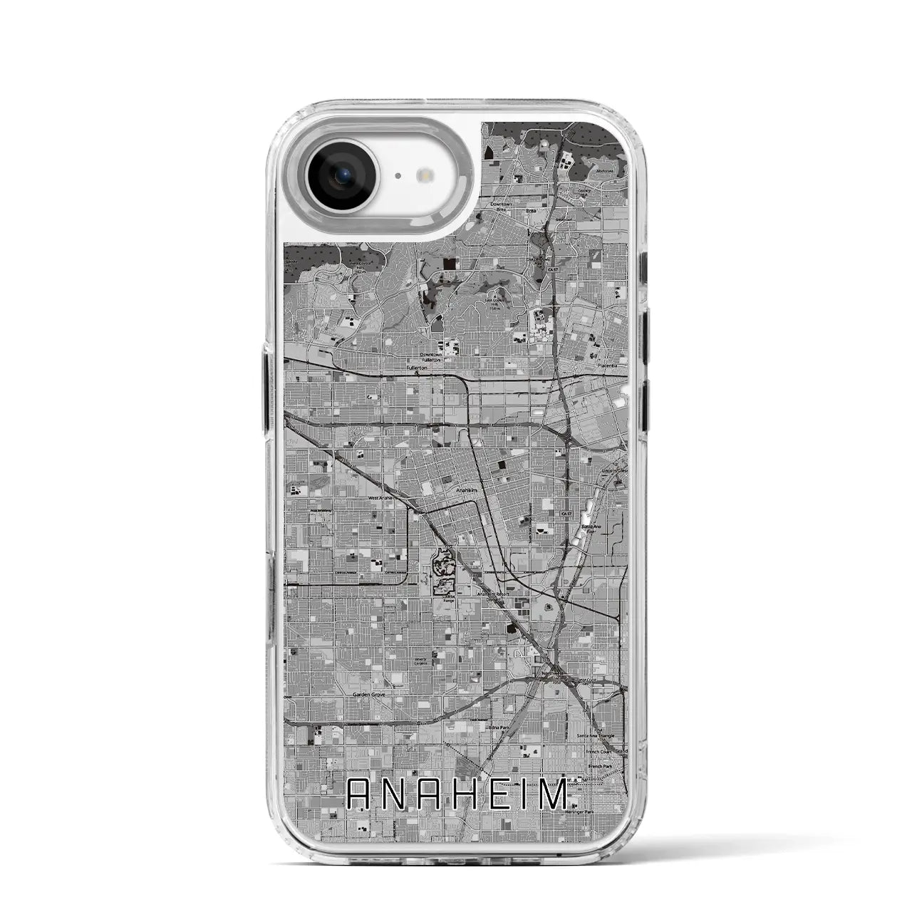 【アナハイム(アメリカ)】地図柄iPhoneケース(MagSafeタイプ)