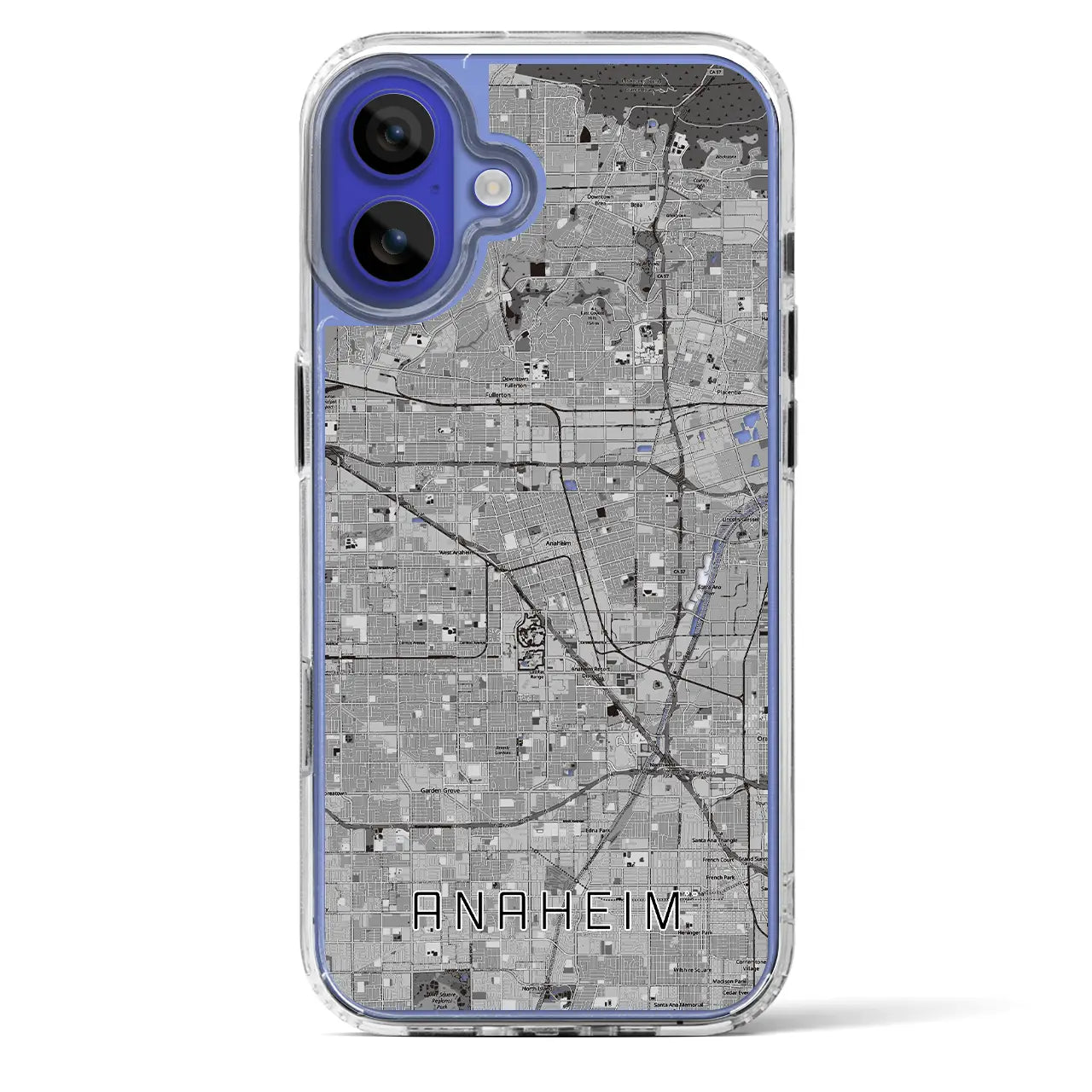 【アナハイム(アメリカ)】地図柄iPhoneケース(MagSafeタイプ)