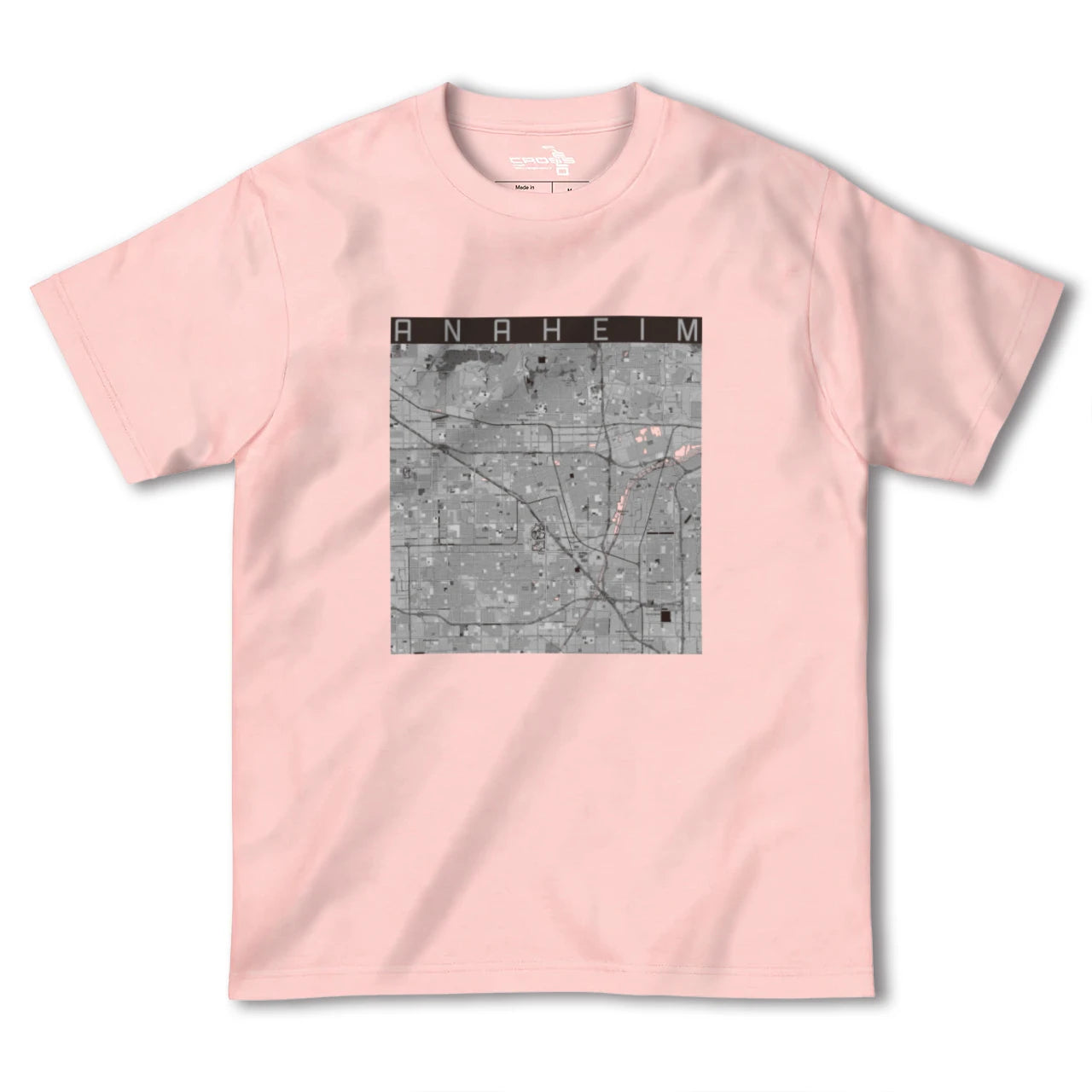 【アナハイム(アメリカ)】地図柄ヘビーウェイトTシャツ