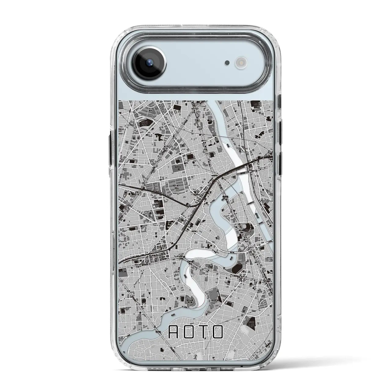 【青砥(東京都)】地図柄iPhoneケース(MagSafeタイプ)