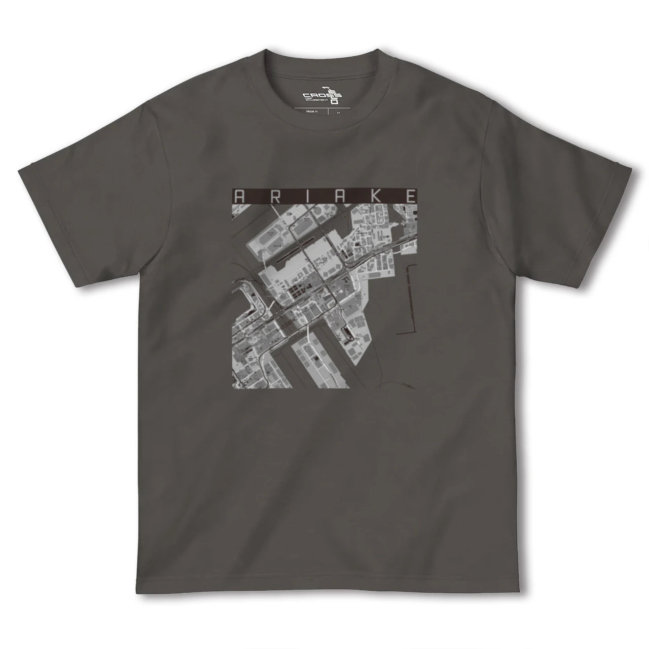 【有明(東京都)】地図柄ヘビーウェイトTシャツ