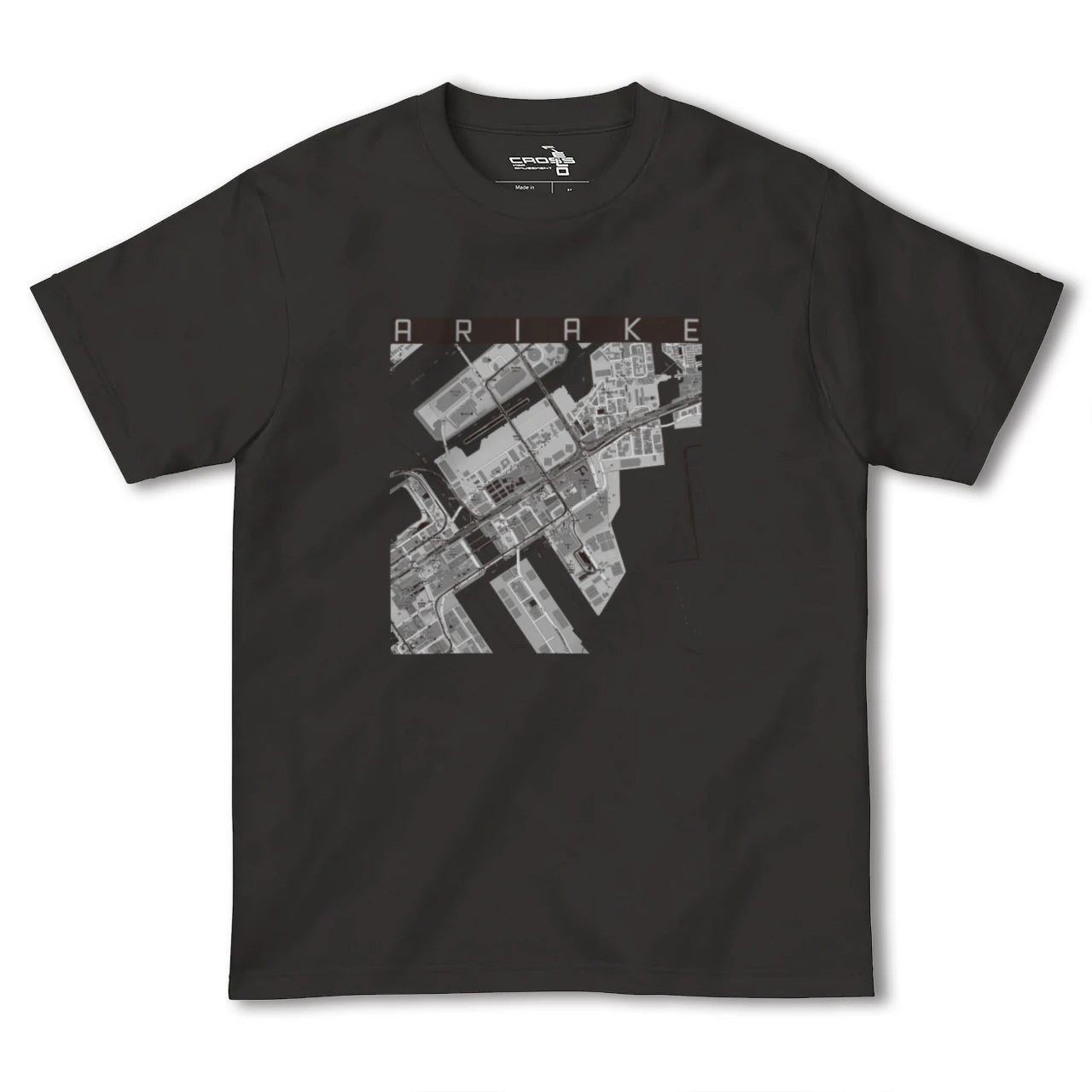 【有明(東京都)】地図柄ヘビーウェイトTシャツ