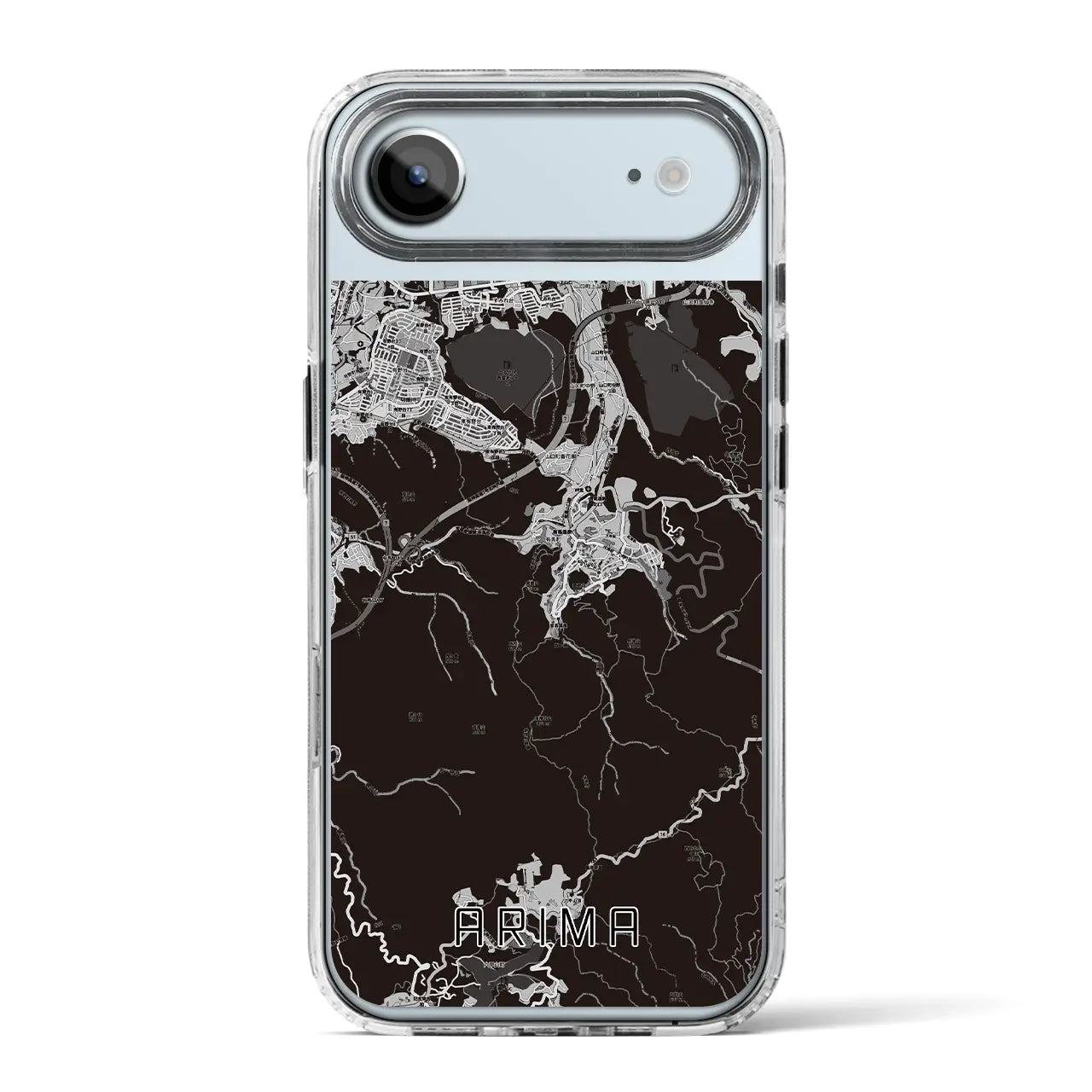 【有馬(兵庫県)】地図柄iPhoneケース(MagSafeタイプ)