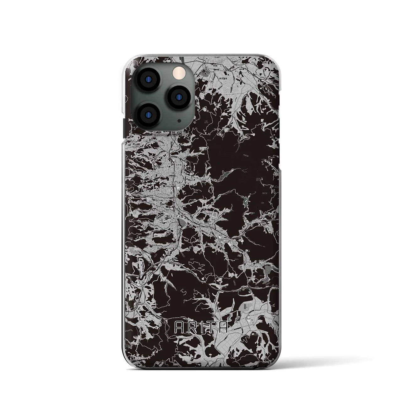 【有田(佐賀県)】地図柄iPhoneケース(クリアタイプ)