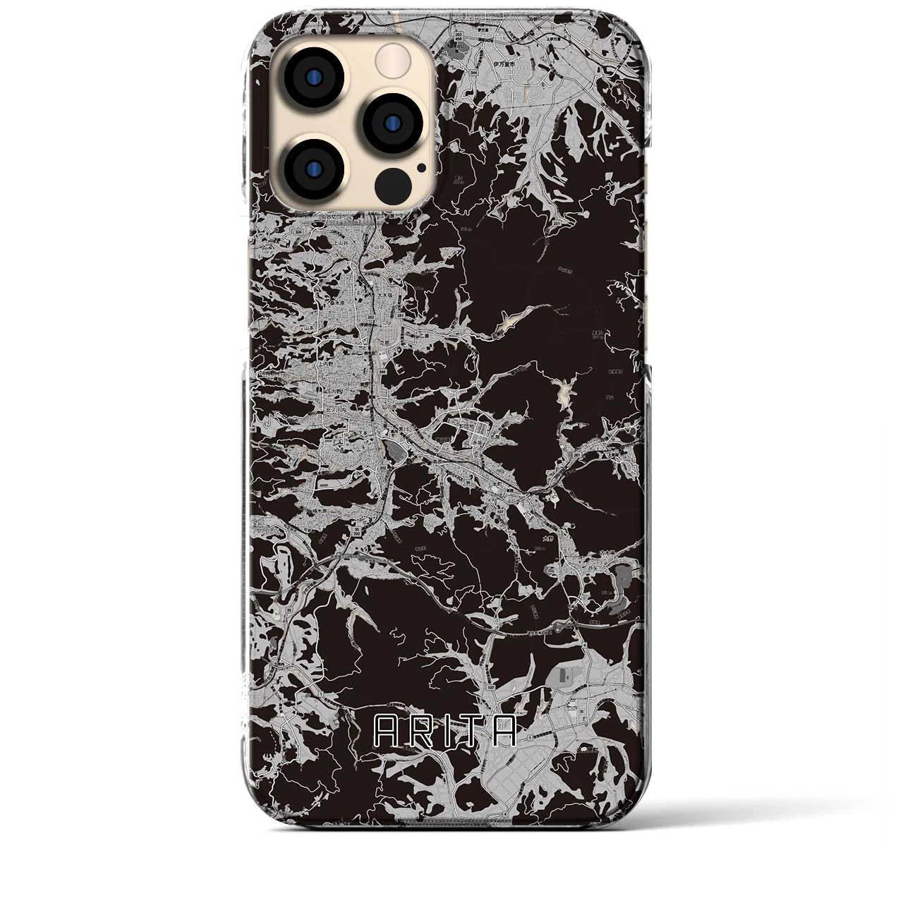 【有田(佐賀県)】地図柄iPhoneケース(クリアタイプ)