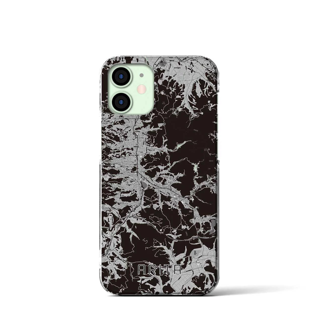 【有田(佐賀県)】地図柄iPhoneケース(クリアタイプ)