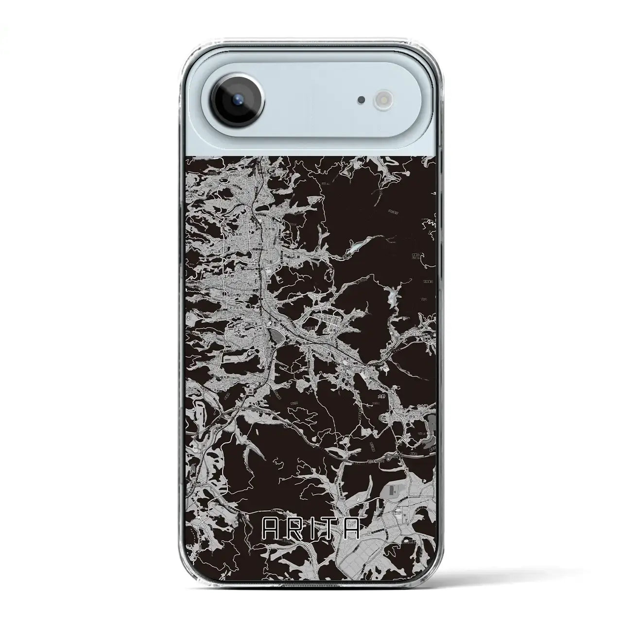 【有田(佐賀県)】地図柄iPhoneケース(クリアタイプ)