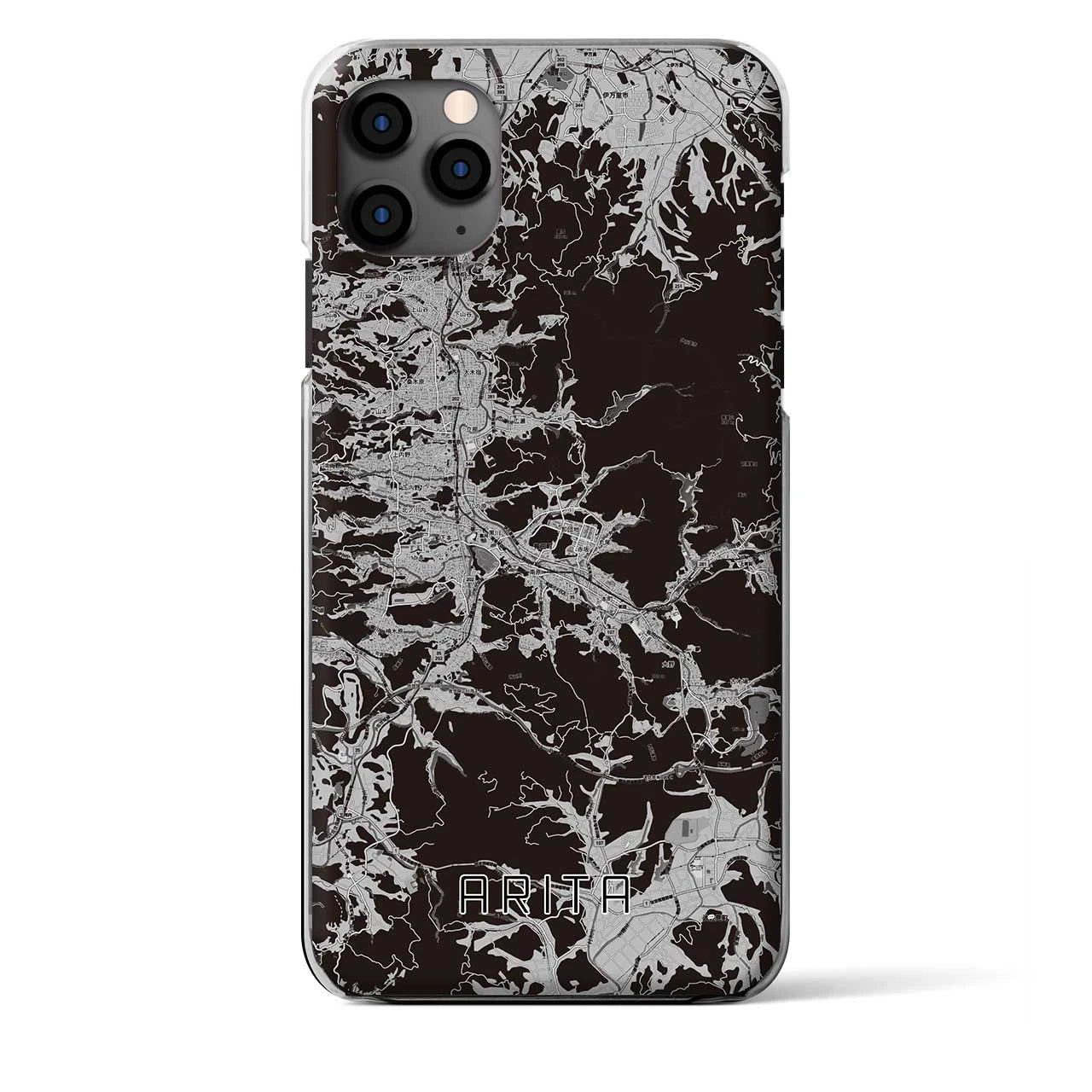 【有田(佐賀県)】地図柄iPhoneケース(クリアタイプ)