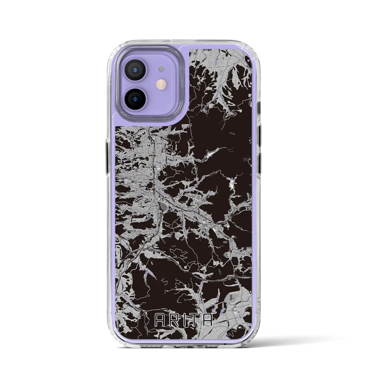 【有田(佐賀県)】地図柄iPhoneケース(MagSafeタイプ)